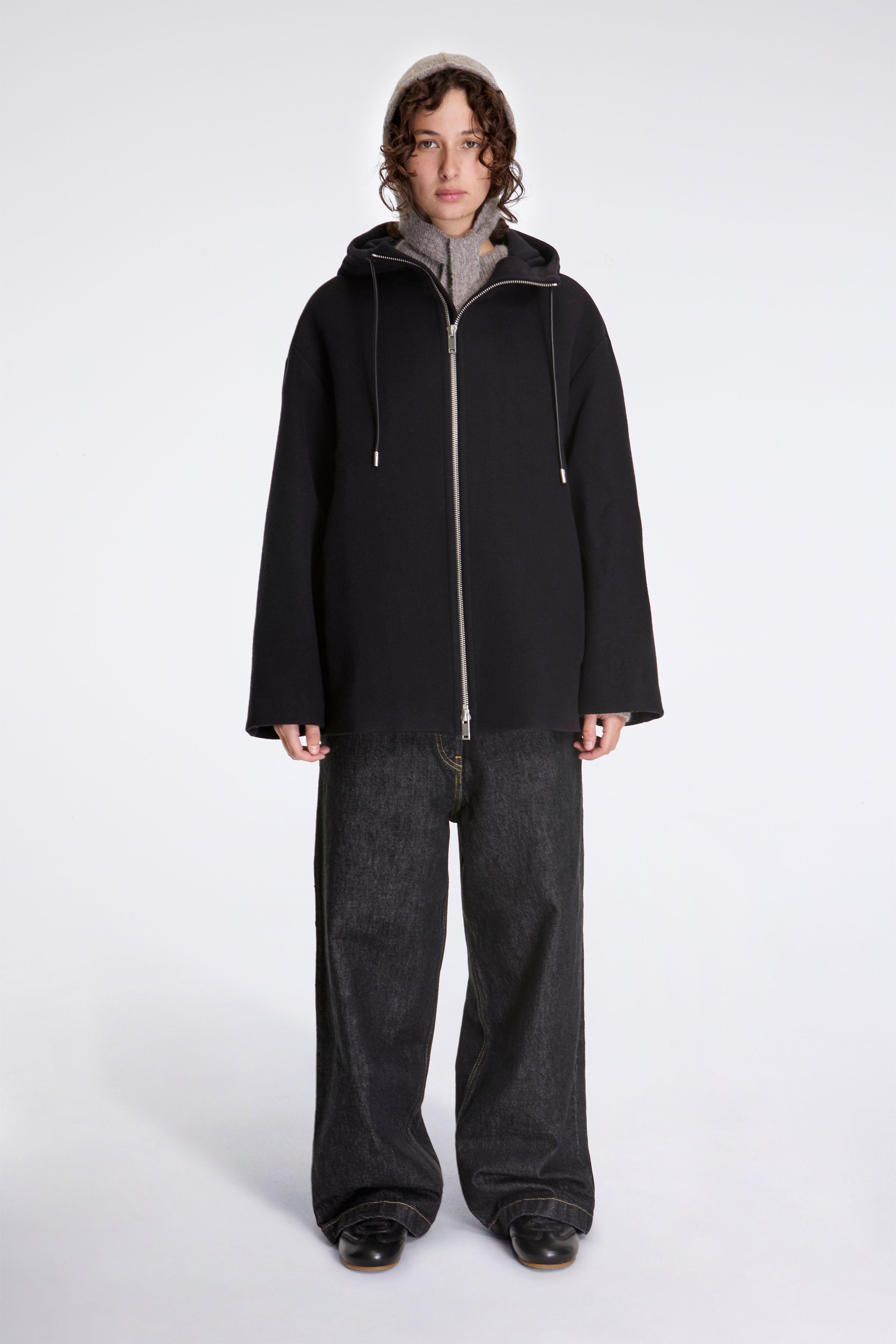 Studio Nicholson Etna Zip Jacket Dark Navy