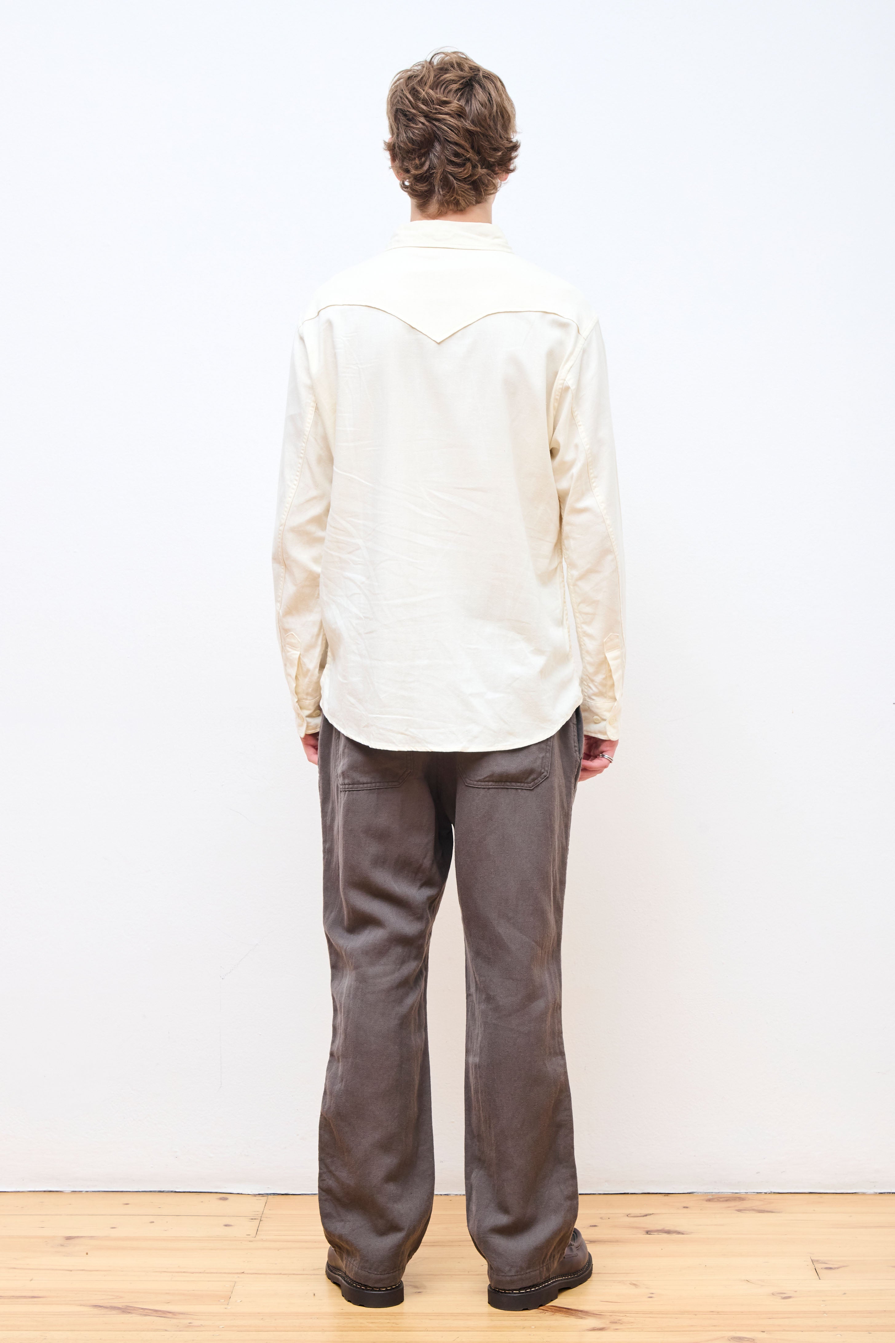 Explorer Shirt Cotton Silk Off White