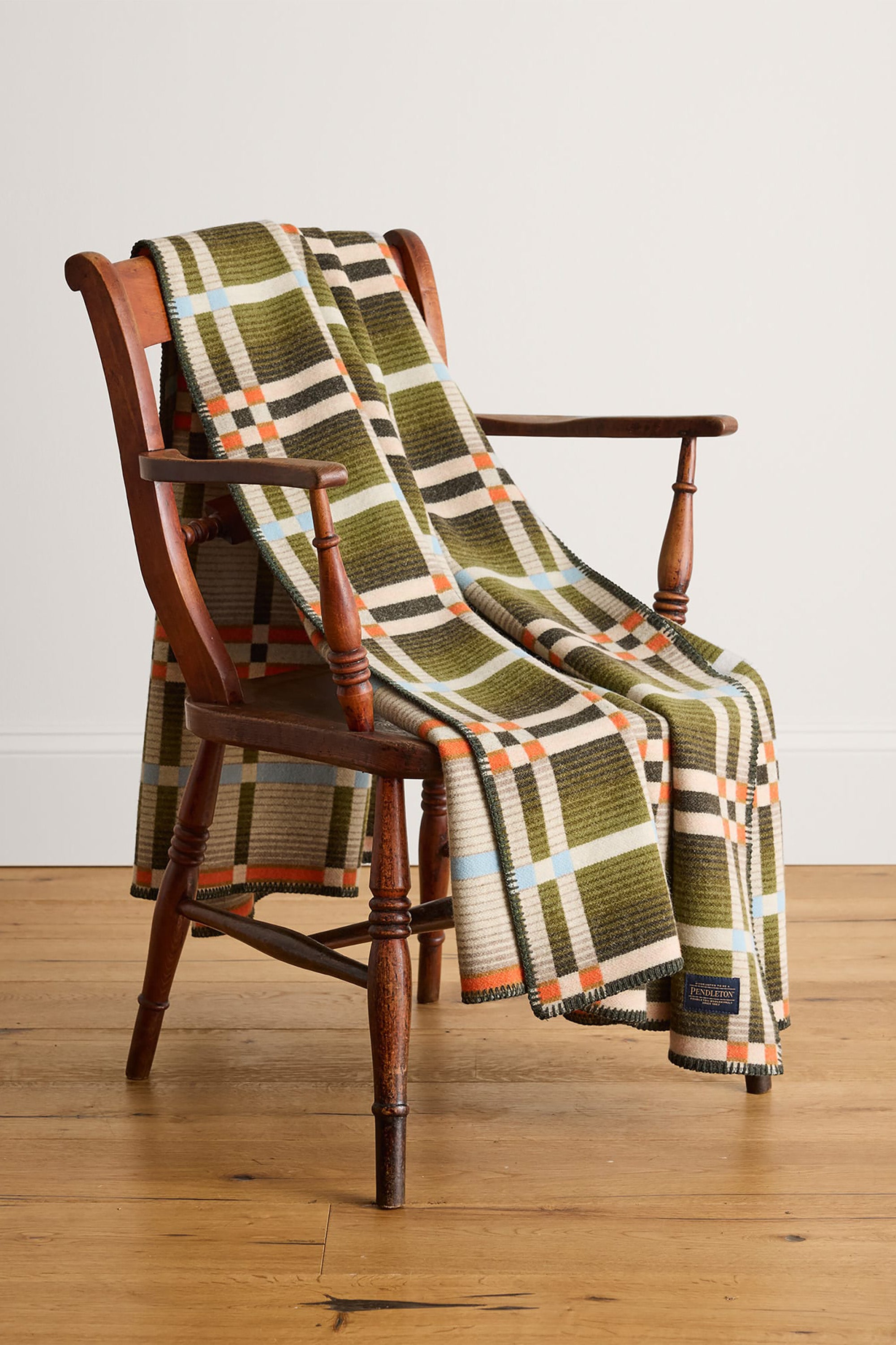 Four Square Throw Slide Mountain Olive