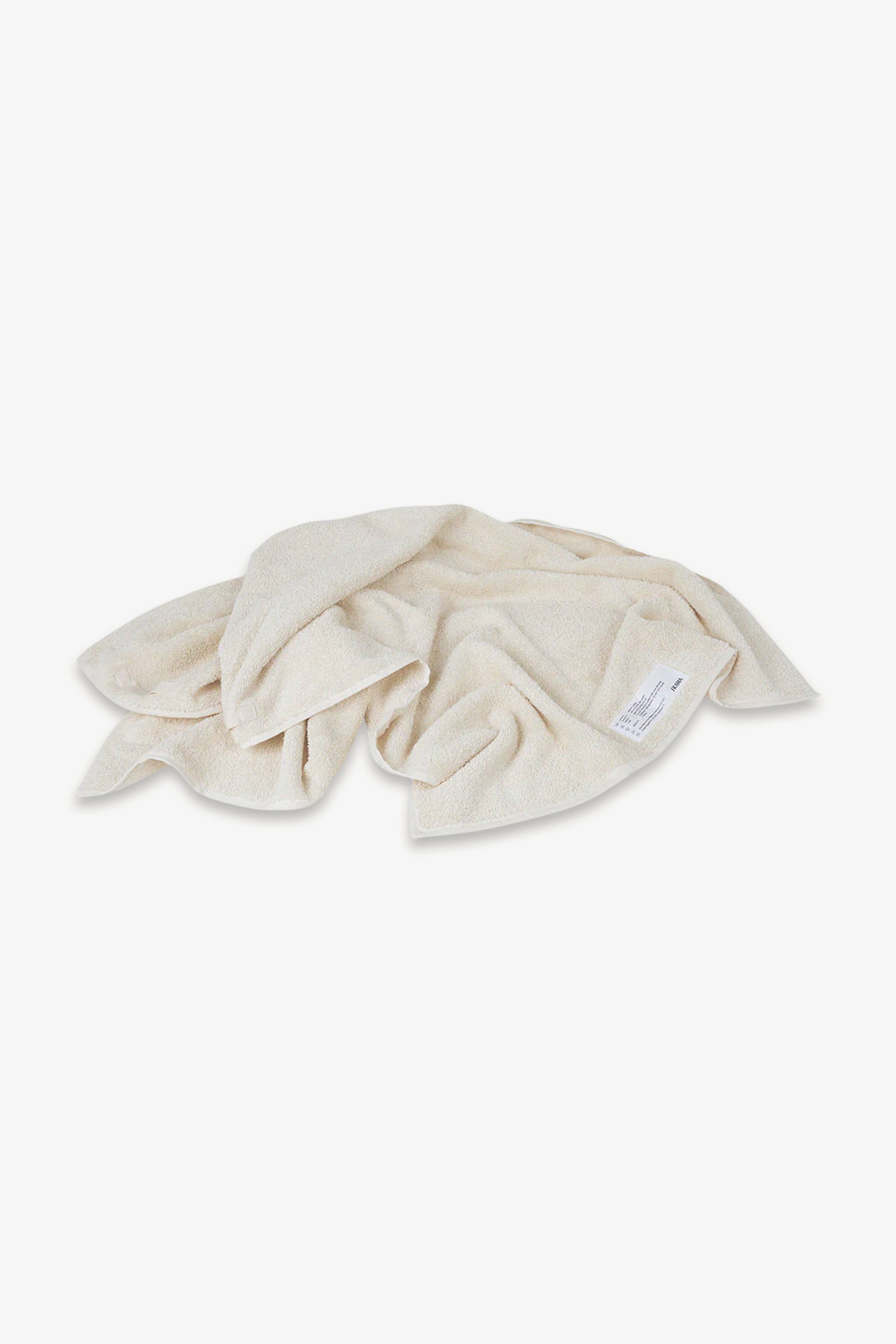 Heavy Bath Towel Bone White