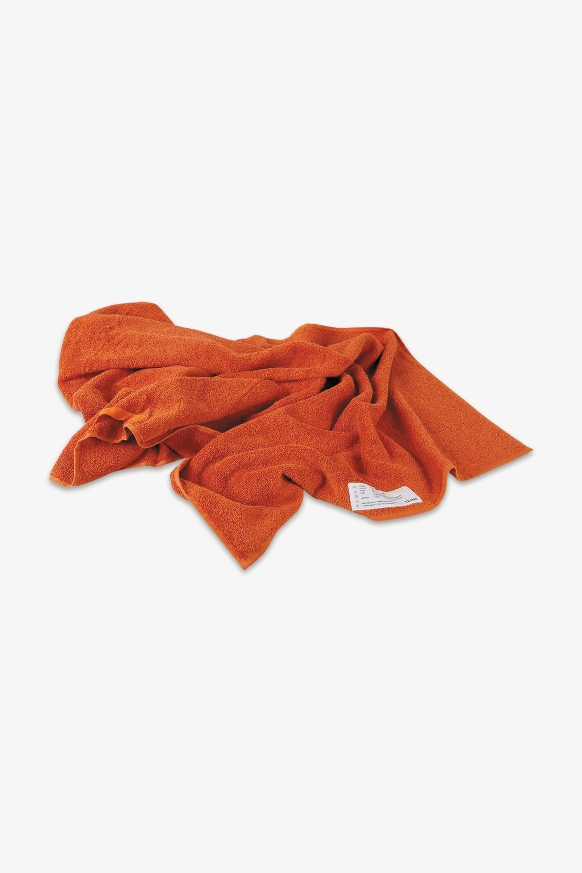 Heavy Bath Towel Burnt Orange