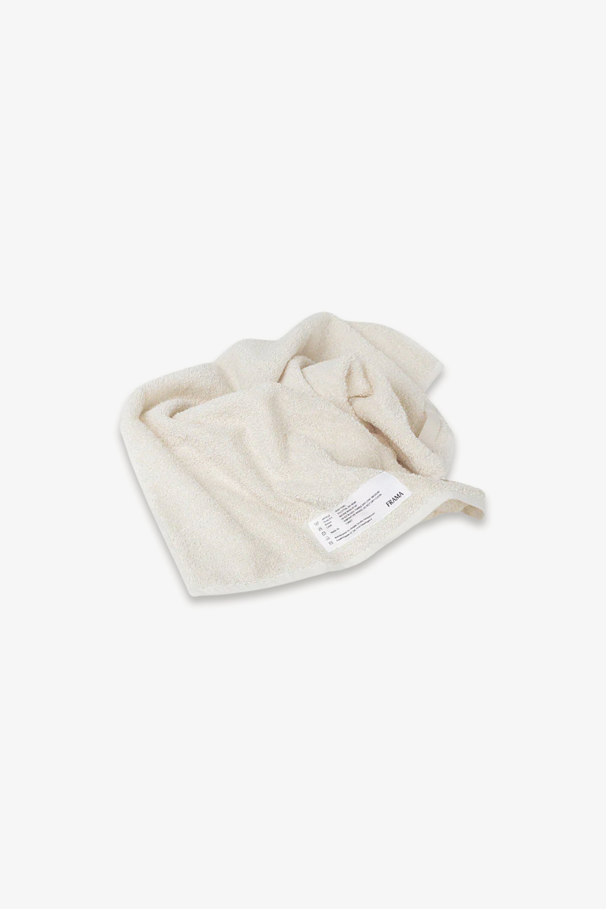 Heavy Hand Towel Bone White