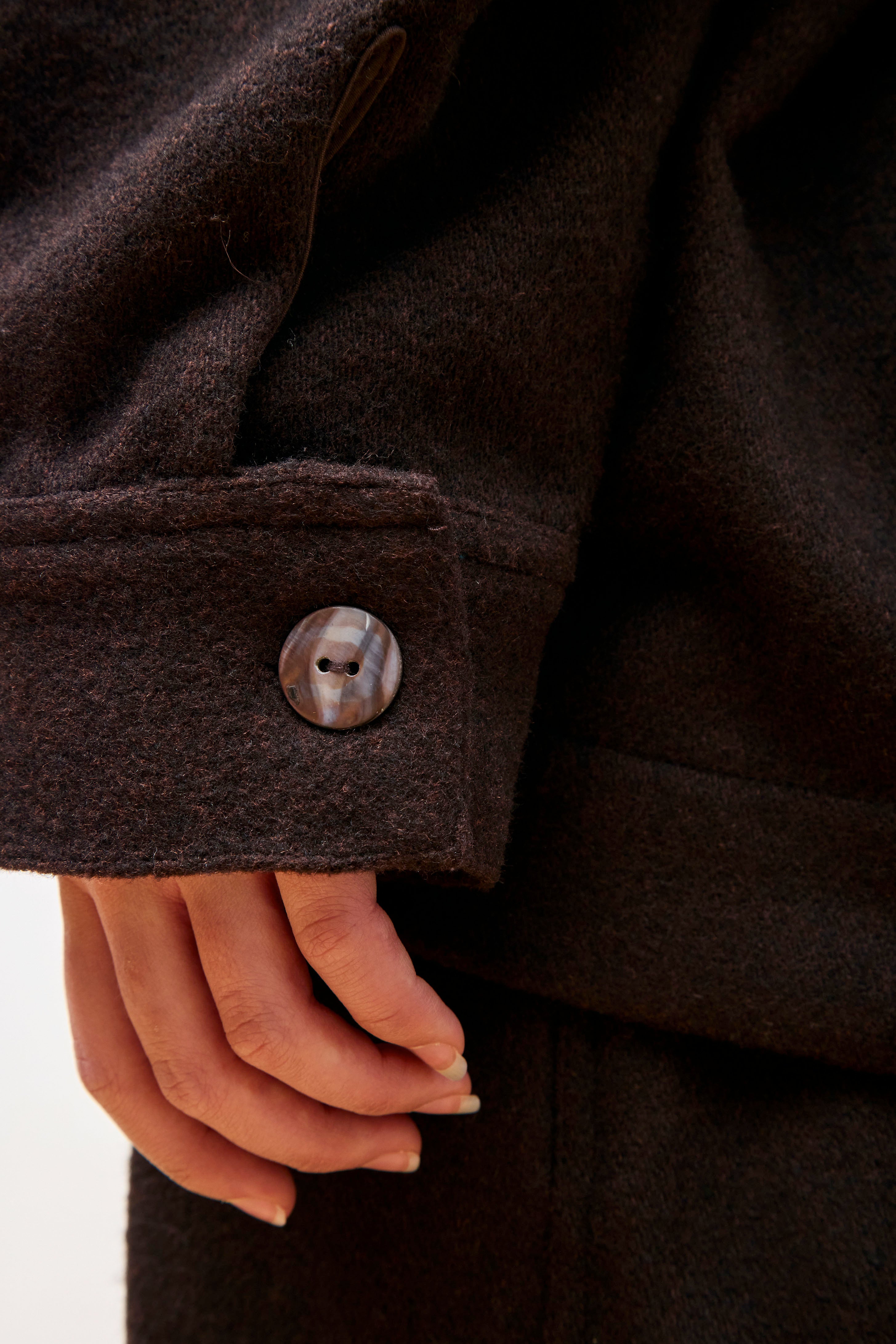 Farmer Jacket F Naturally Dyed Antique Wool