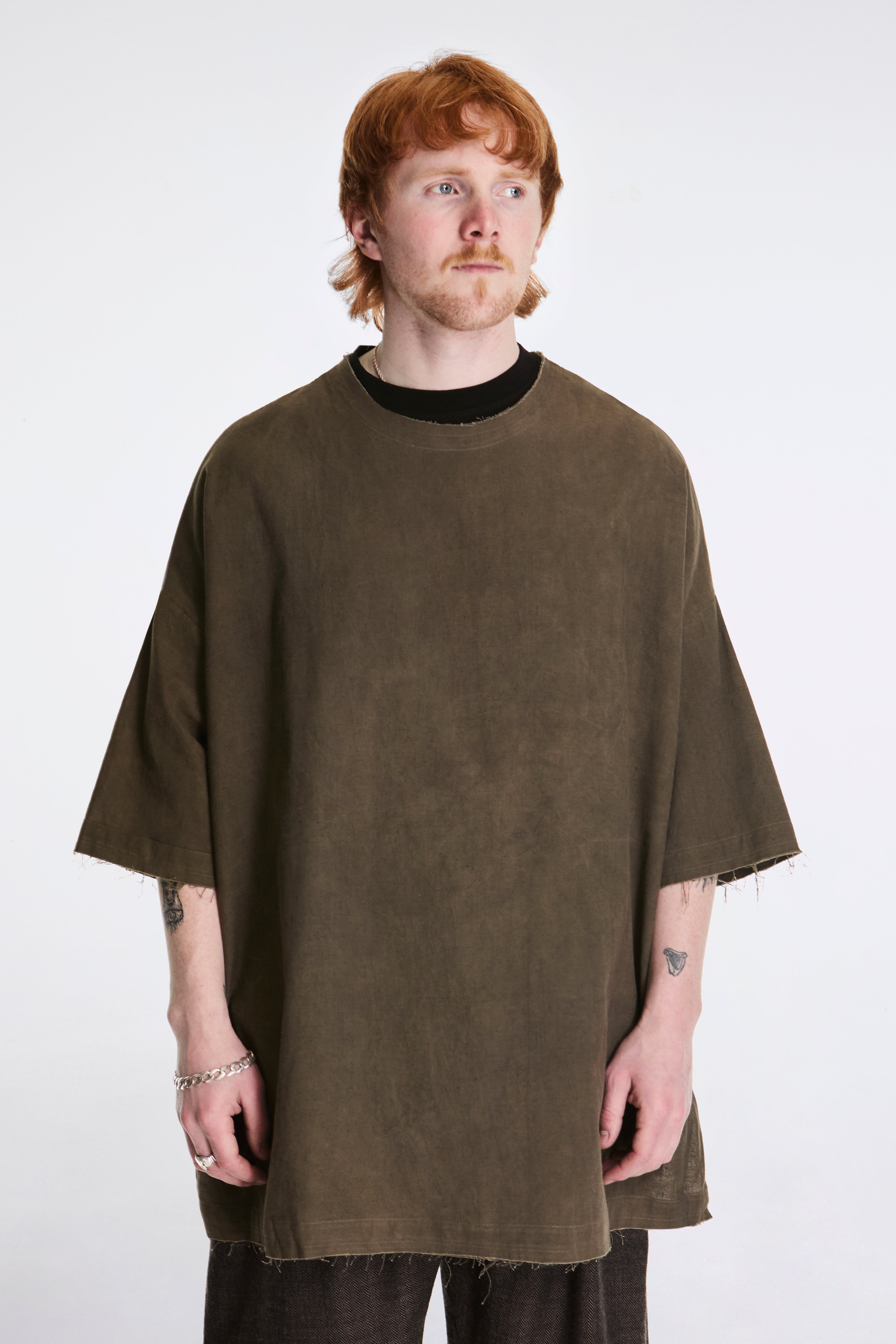 Beekeeper Shirt Handwoven Organic Cotton Dark Grey