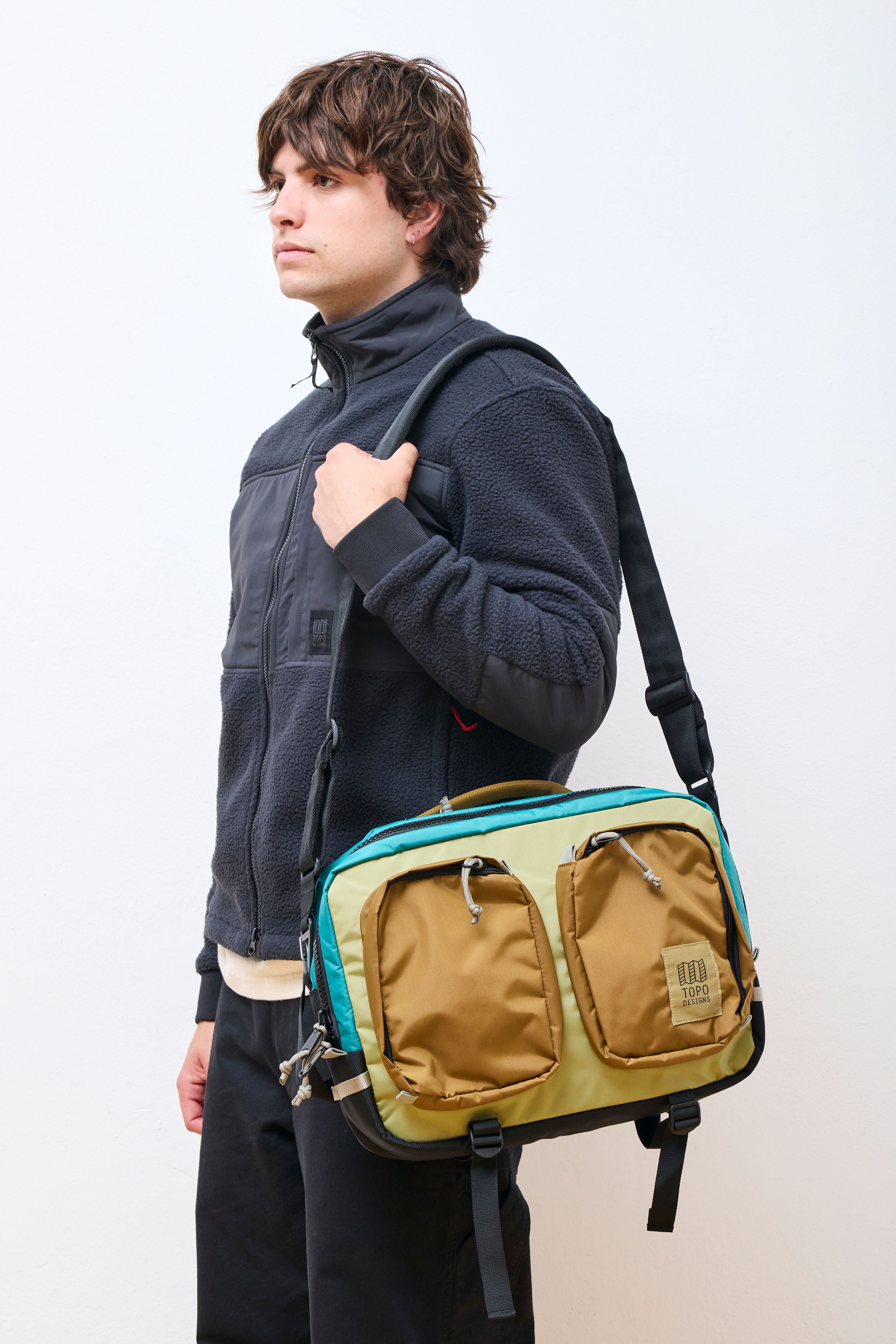 Global Briefcase S24 Caribbean/Dark Khaki