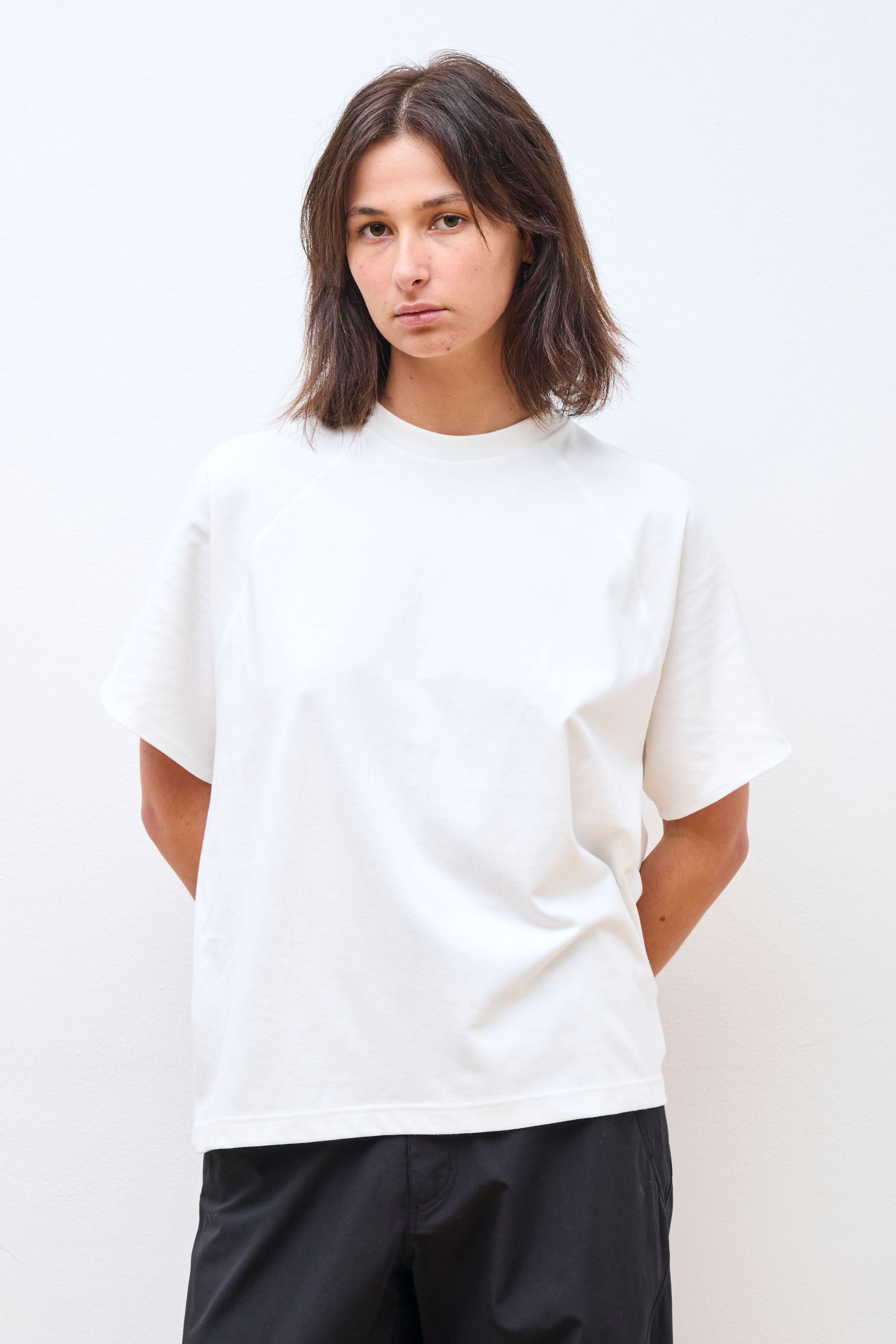 Helicoid T-shirt Quartz White