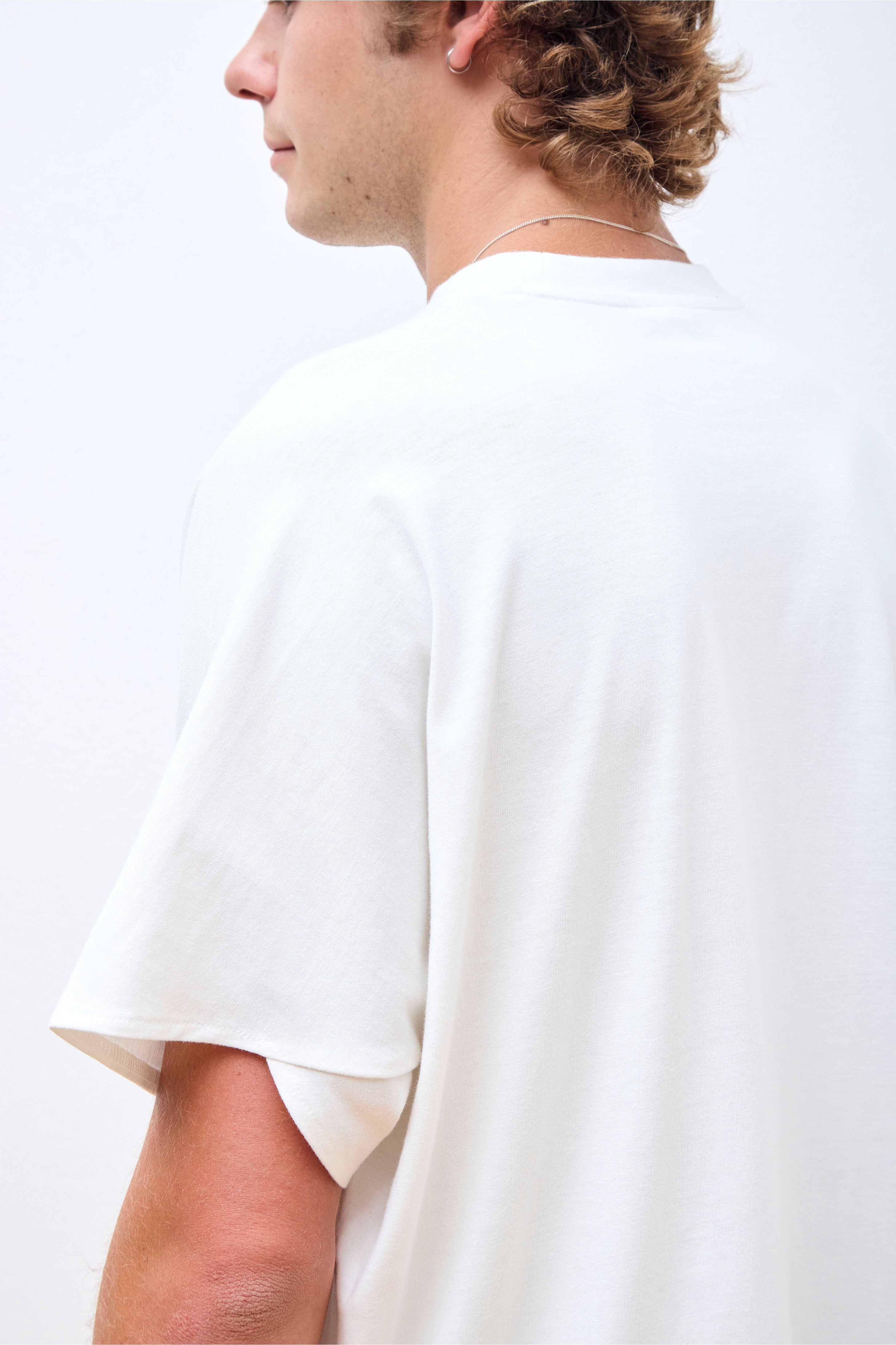 Helicoid T-shirt Quartz White