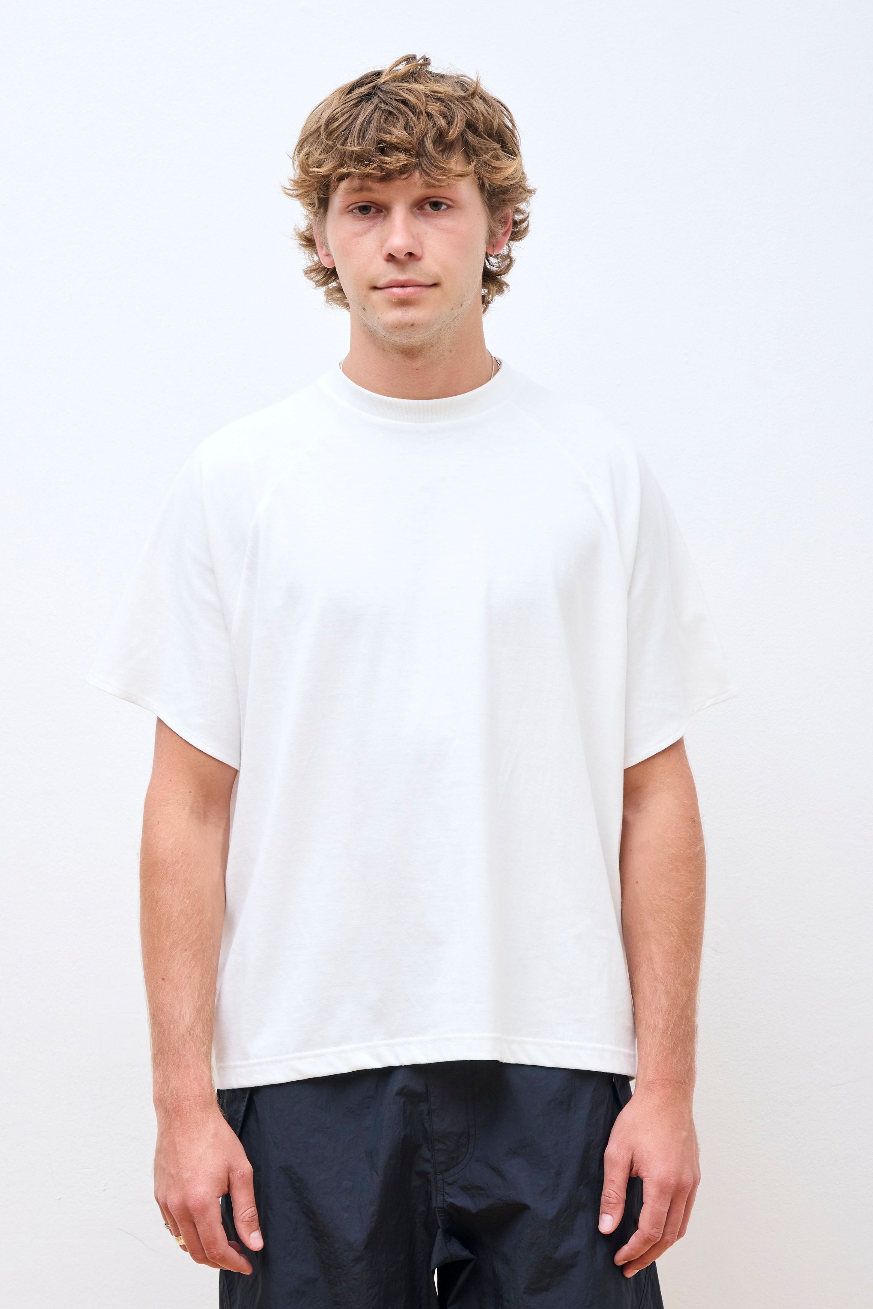 Helicoid T-shirt Quartz White