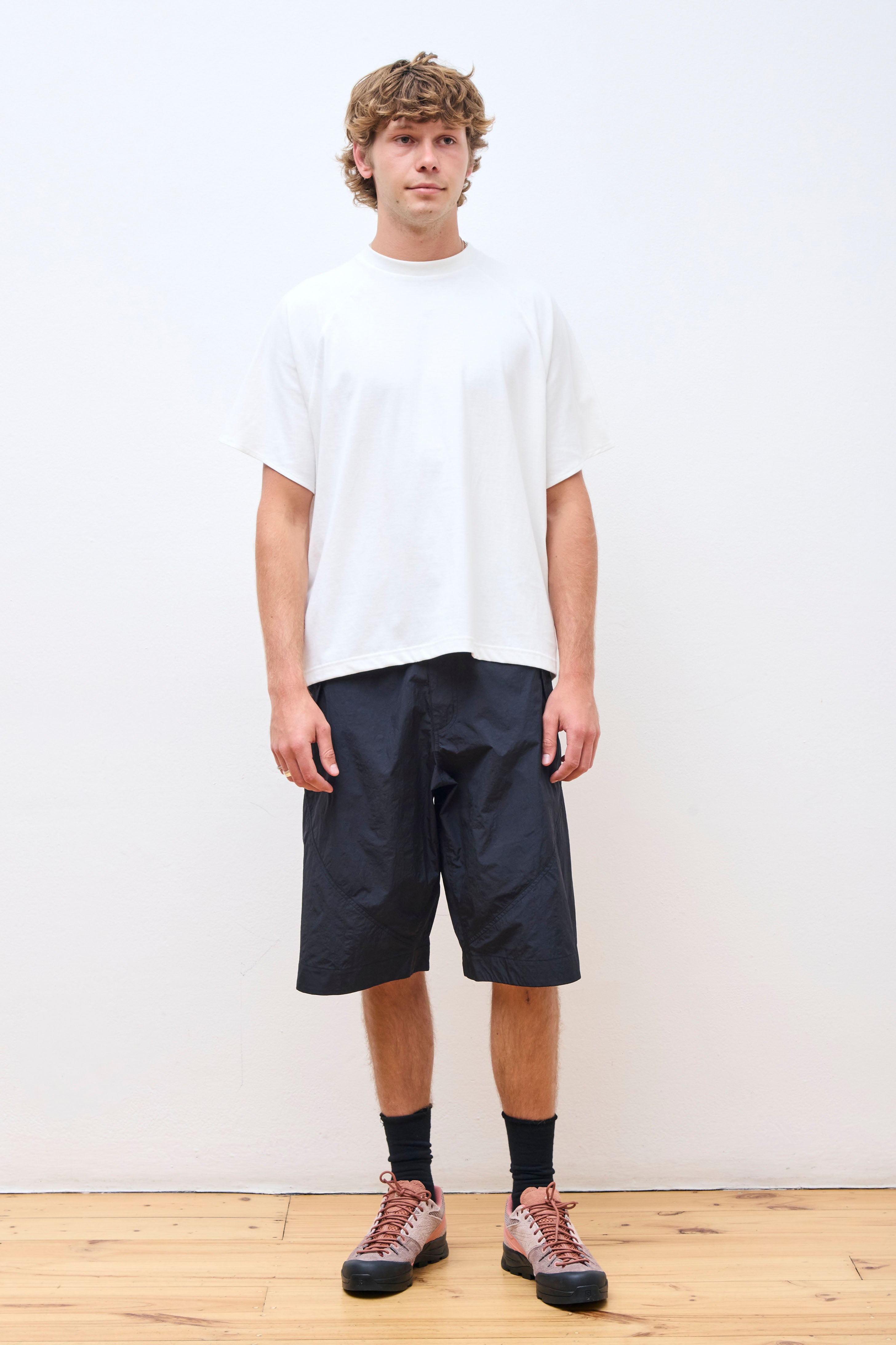 Helicoid T-shirt Quartz White