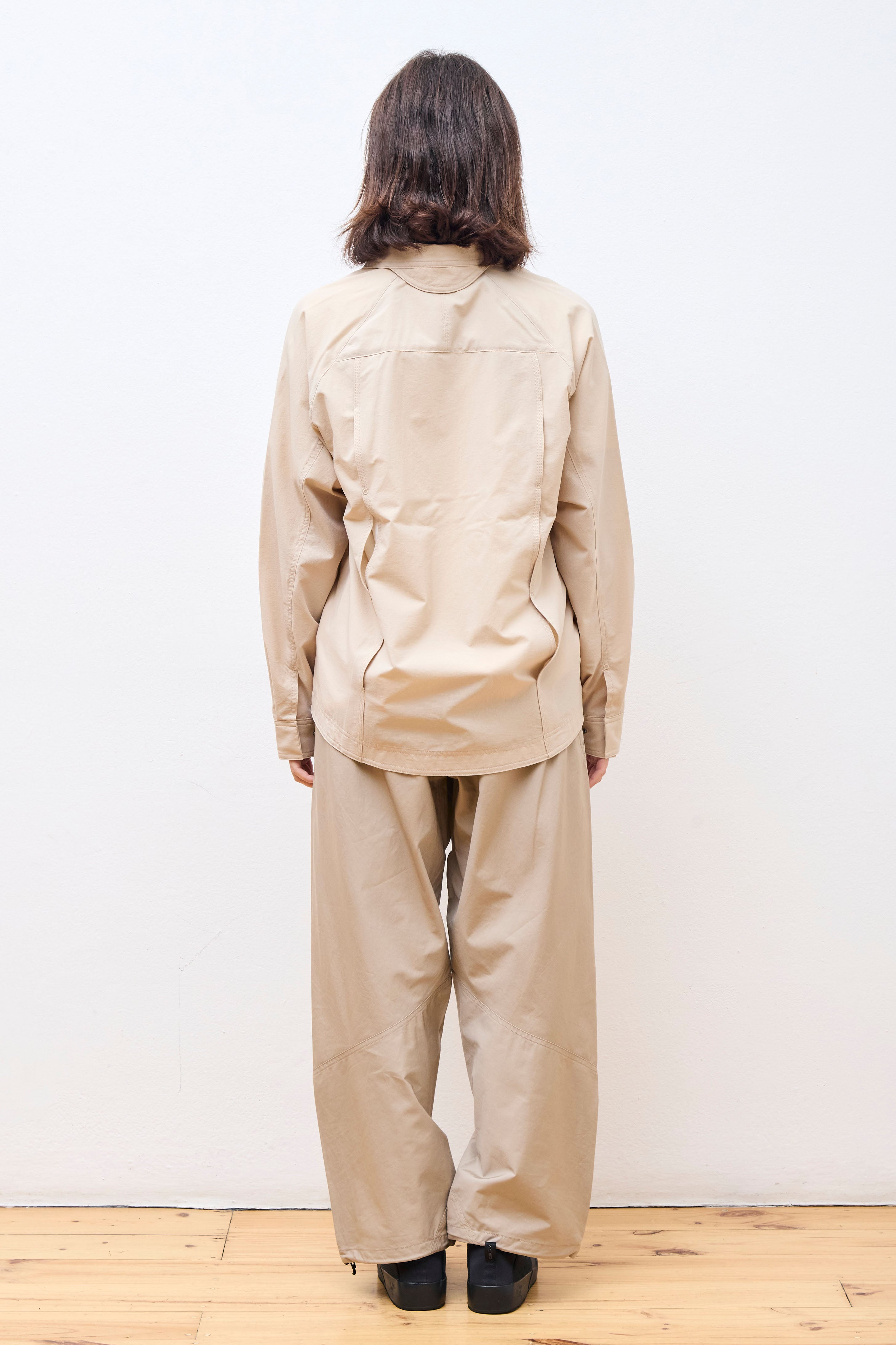 Interlocking Parachute Shirt Silica