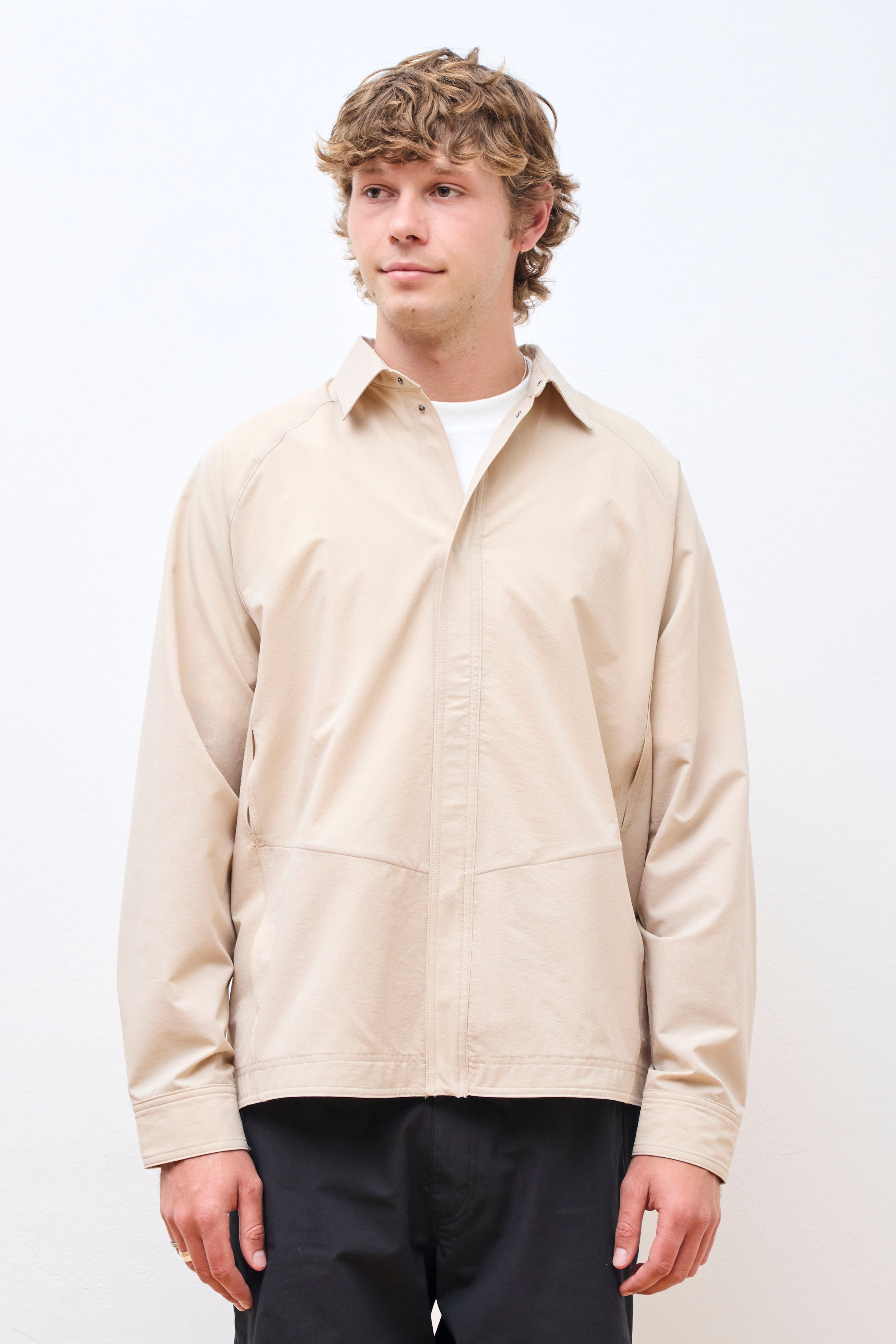 Interlocking Parachute Shirt Silica