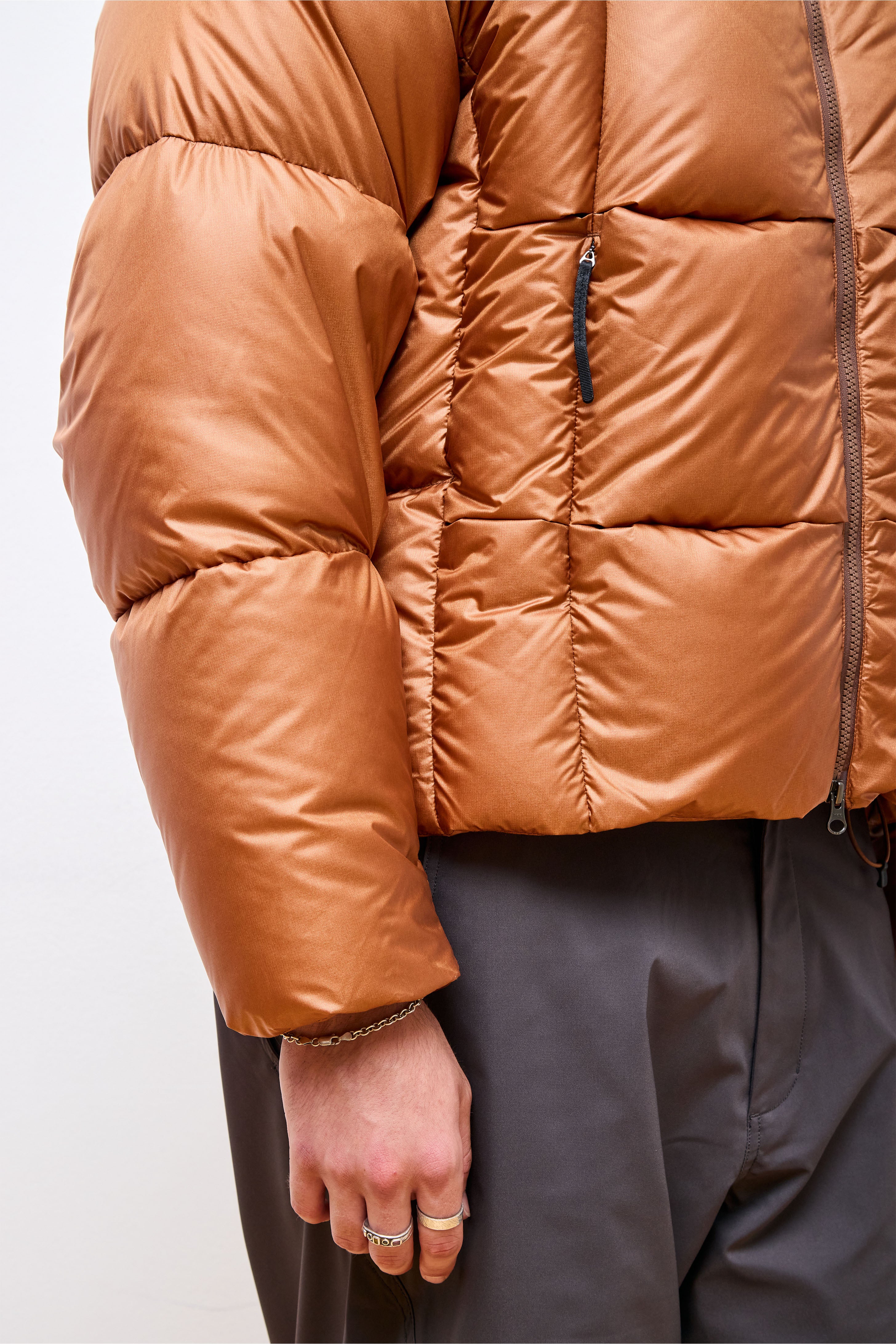 Three-Dimensional Down Jacket Copper