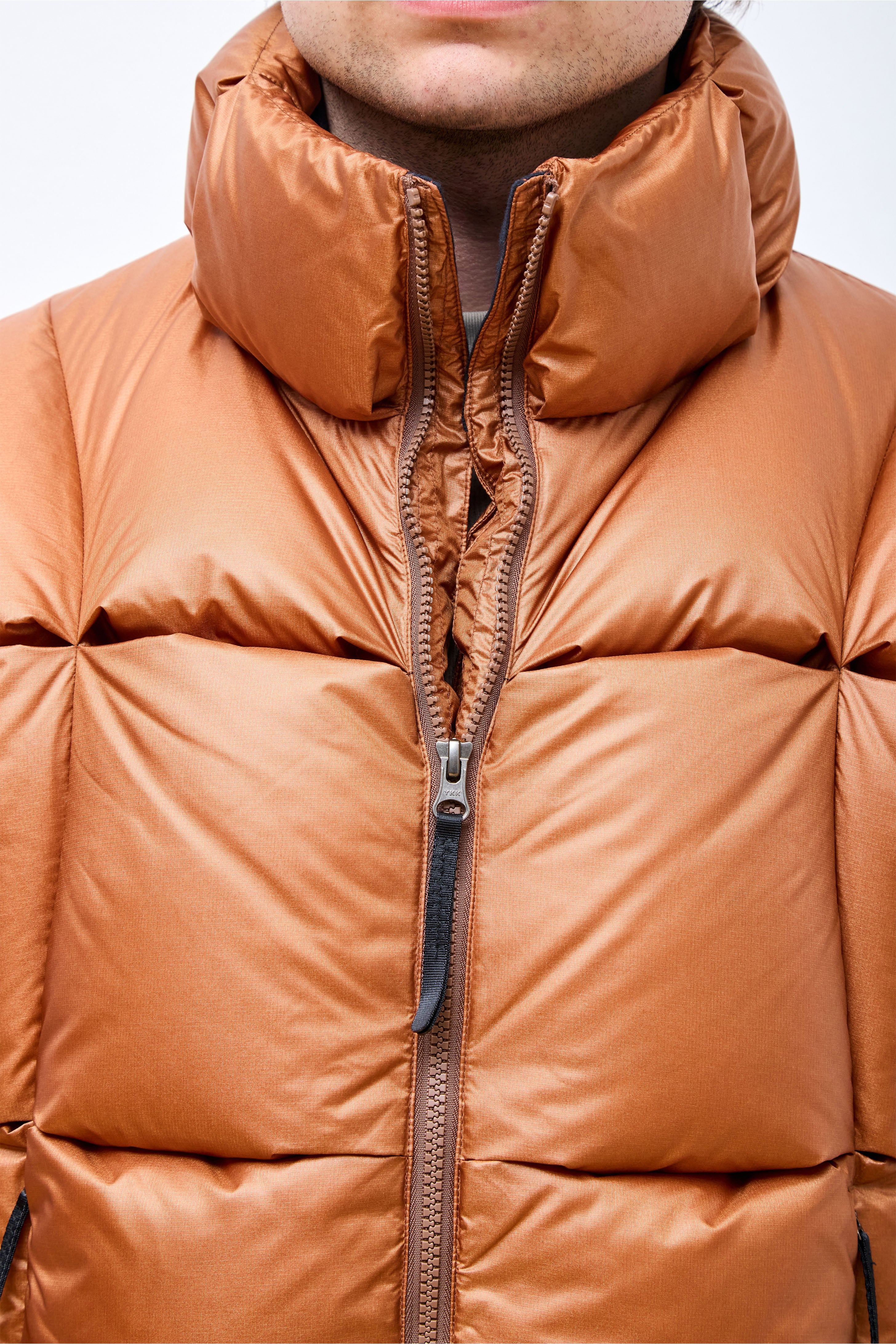 Three-Dimensional Down Jacket Copper