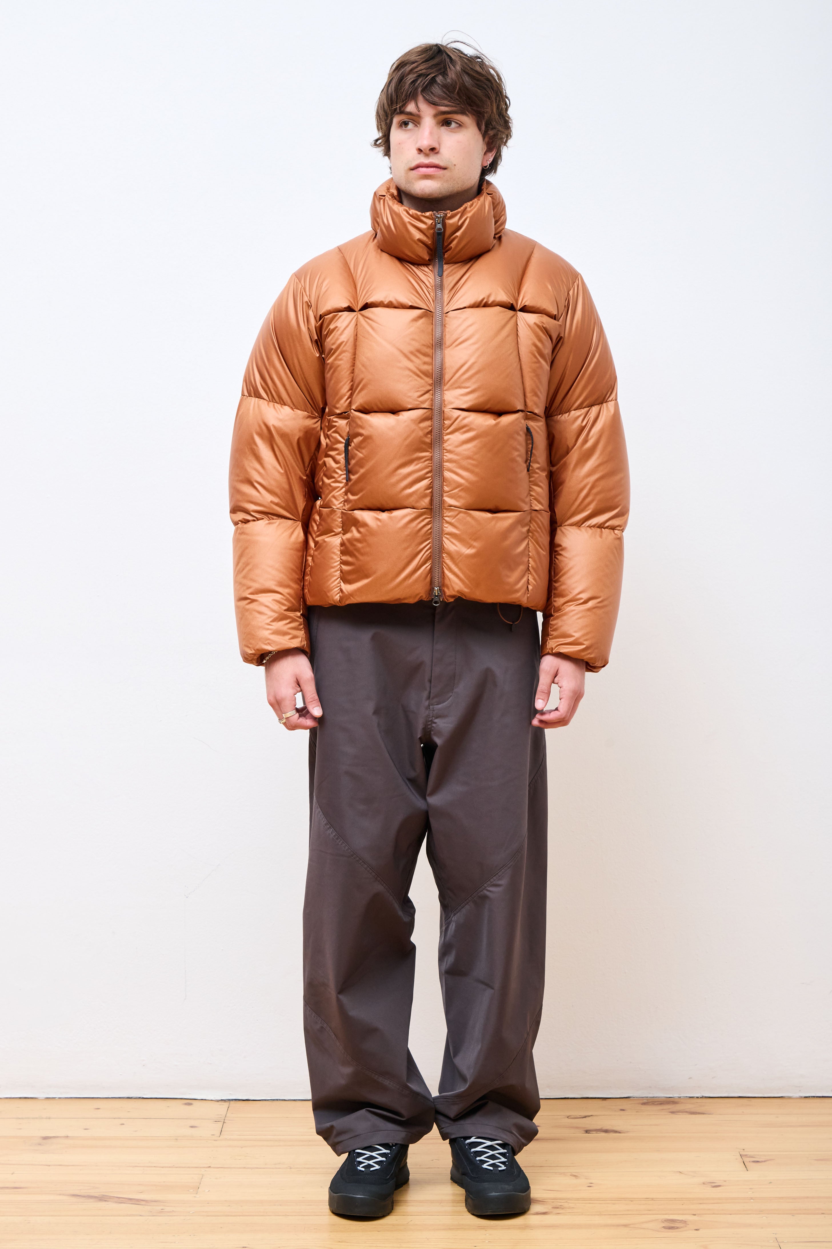 Three-Dimensional Down Jacket Copper