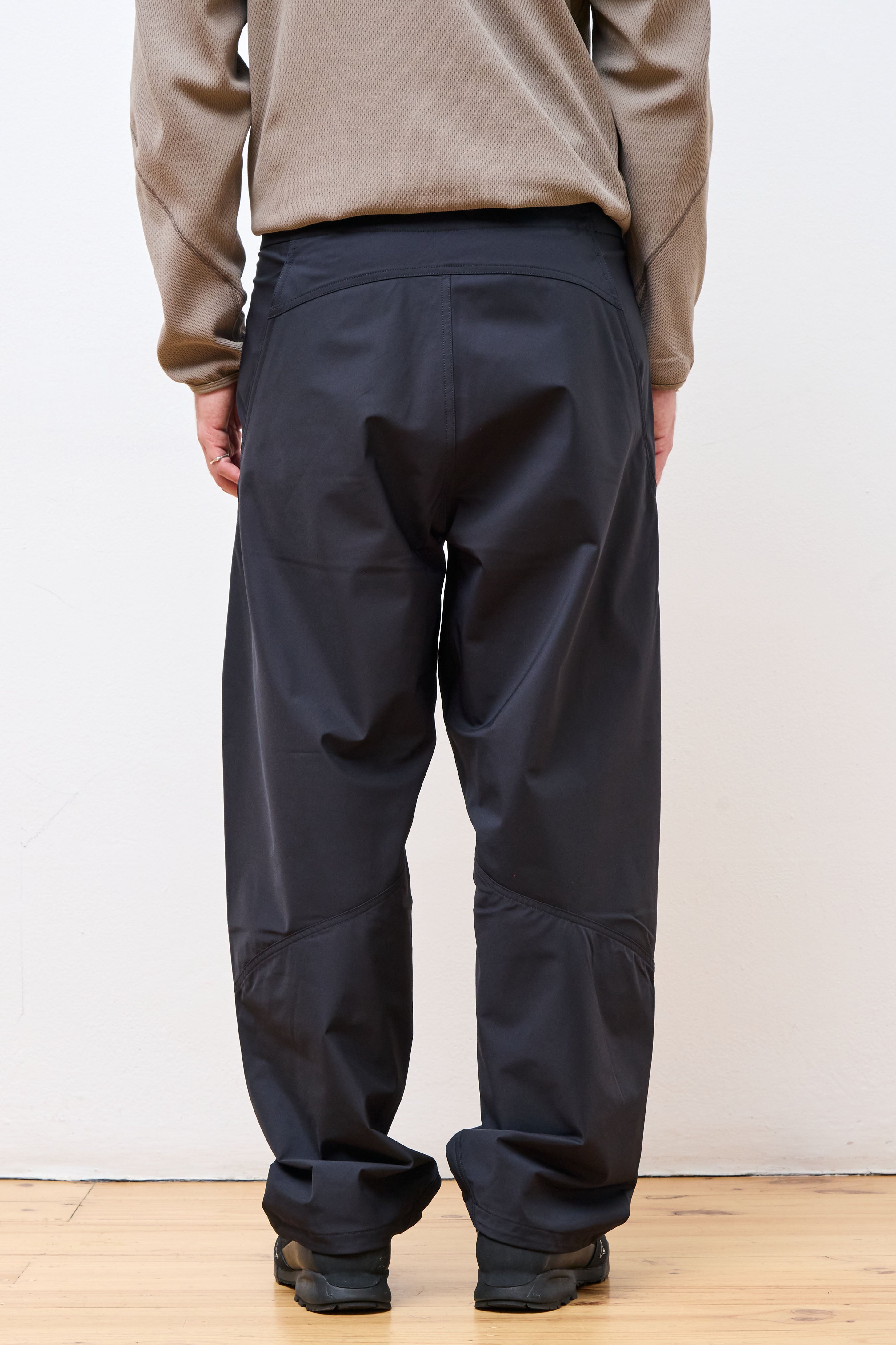 Helicoid Wide Pants Black