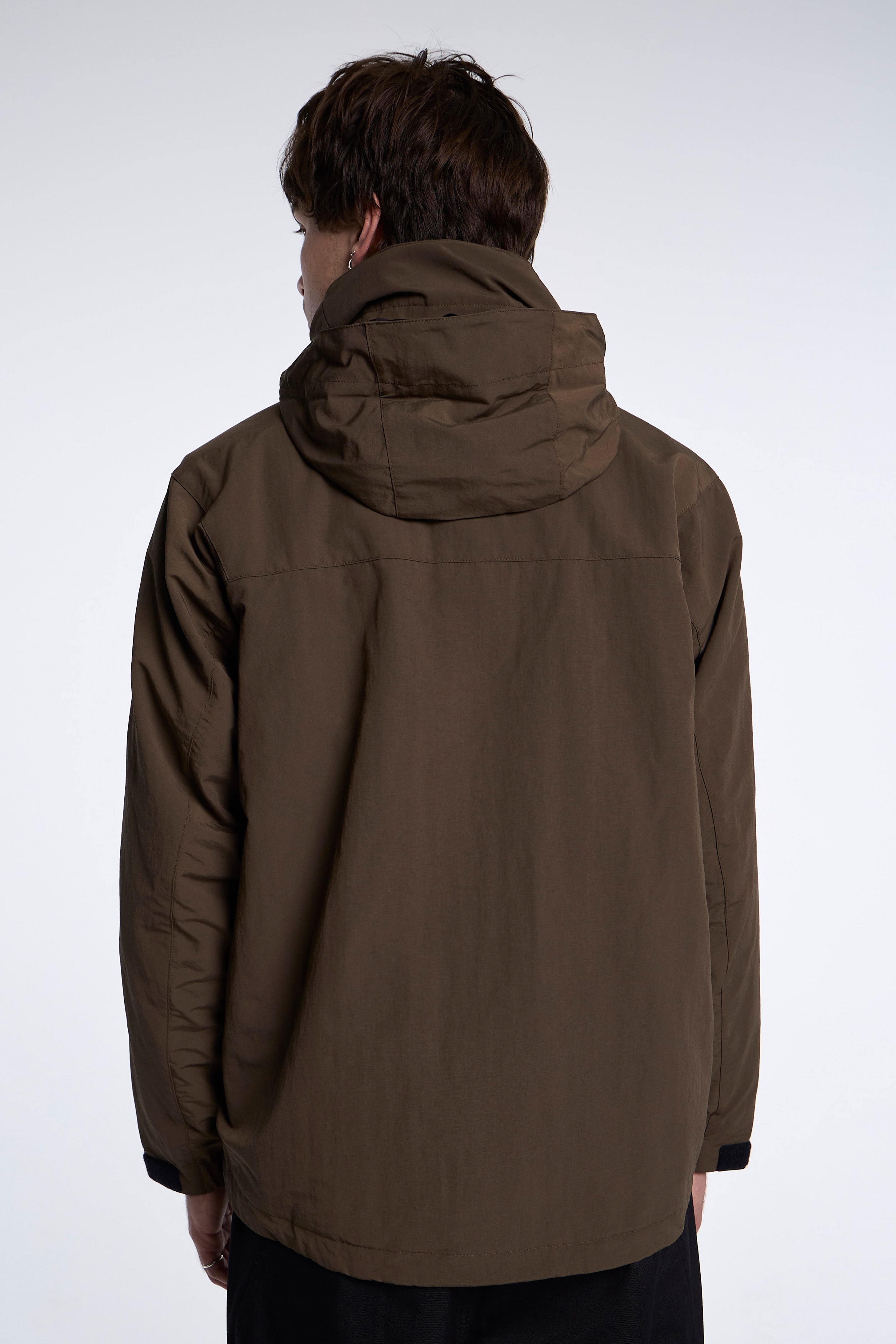 Dope Dyed Tussah Warmer Jacket Morel