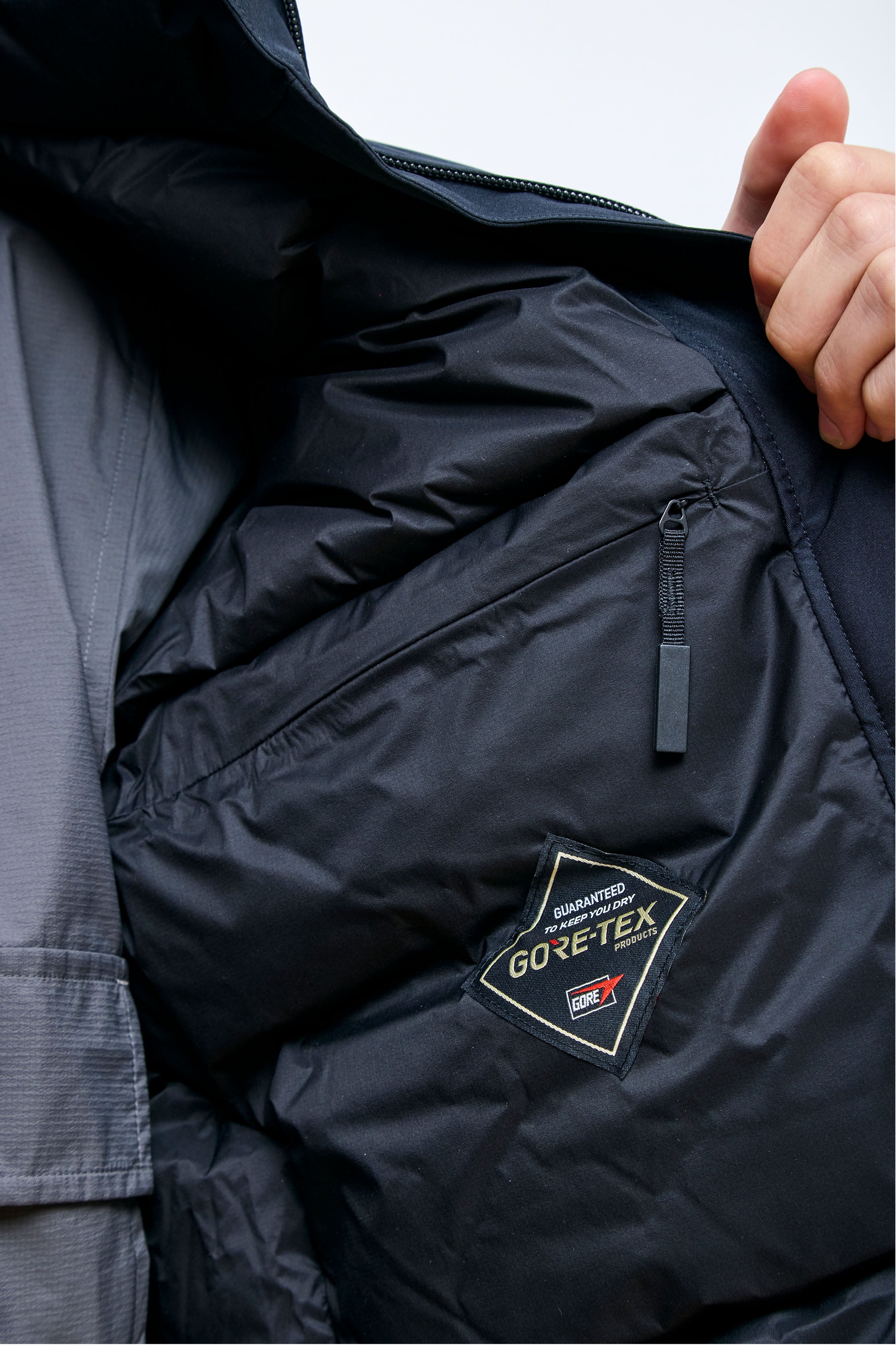 Gore-Tex 900Fp Down Jacket Black