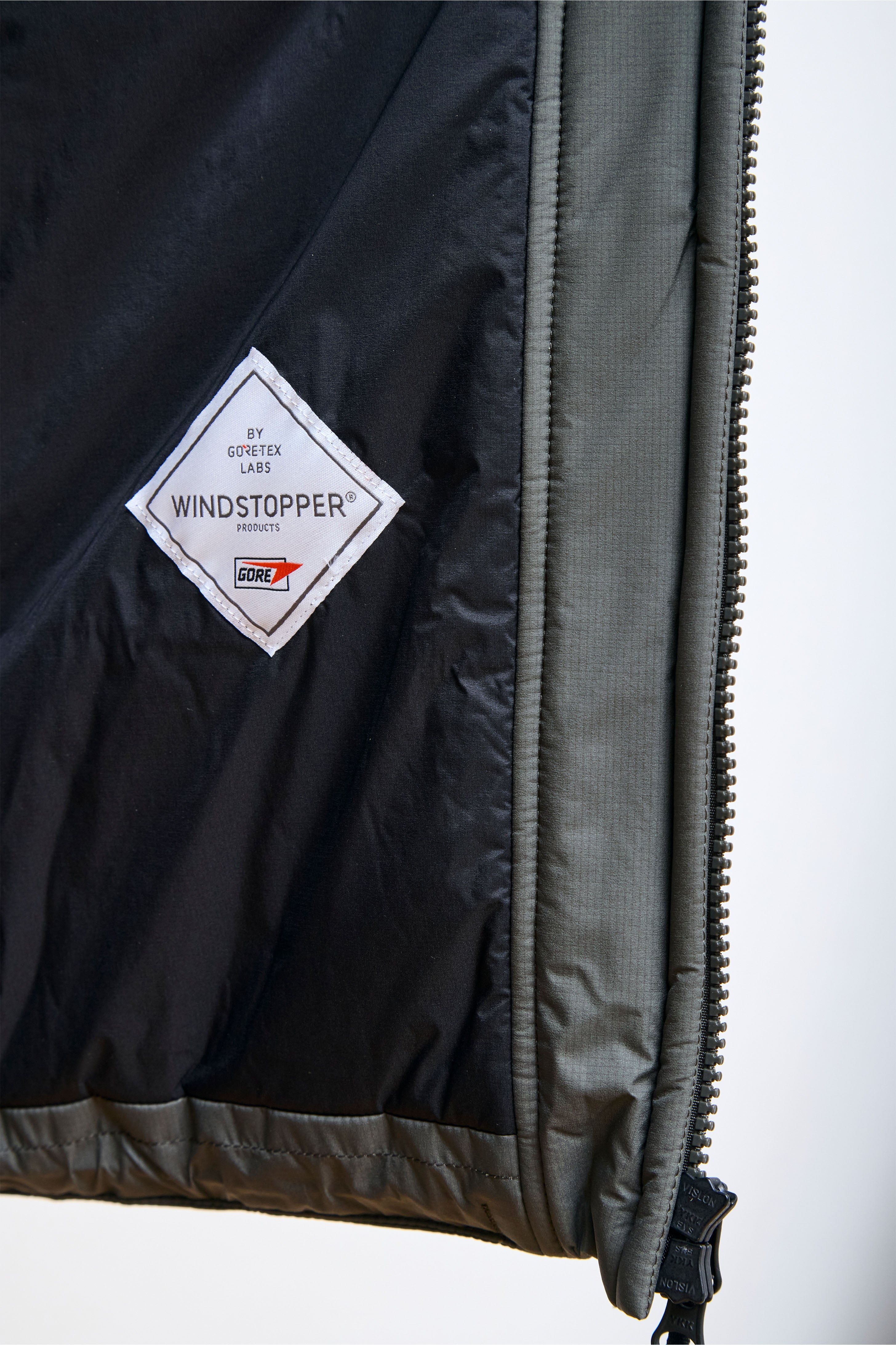 Windstopper By Gore-Tex Labs Puffy Jacket Dark Olive