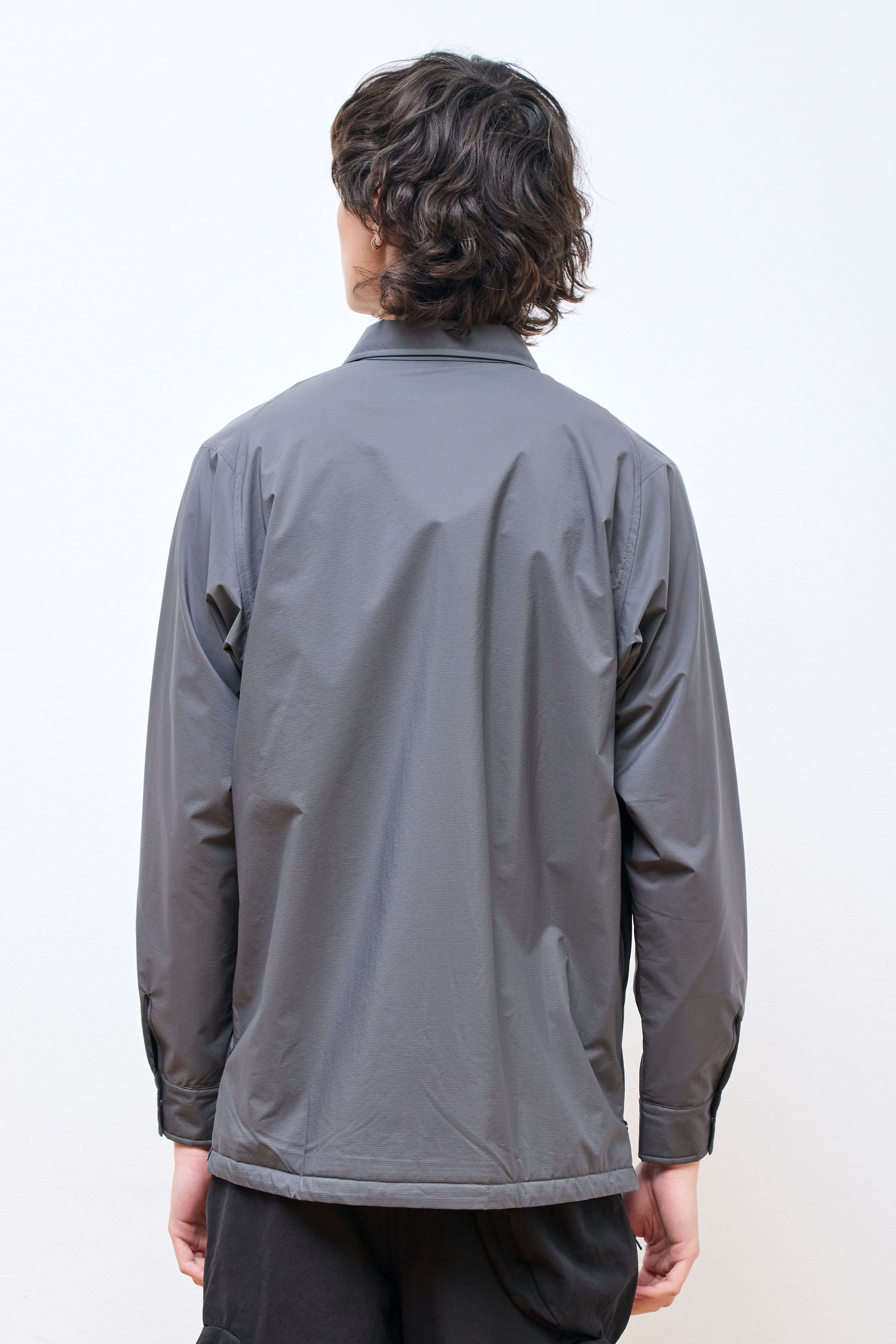 Pertex Double Cloth Field Warm Shirt Shadow Gray