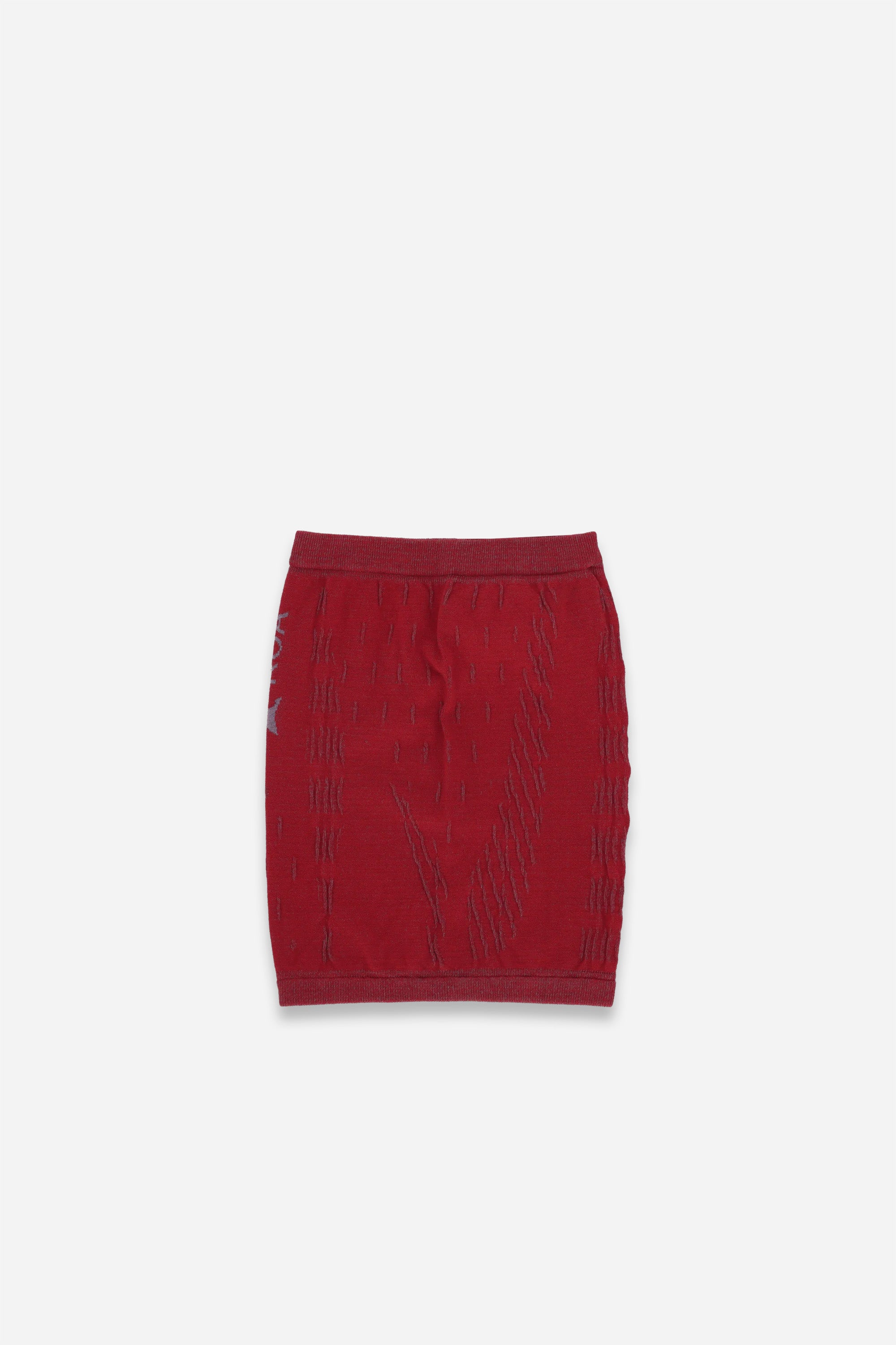 Golm Dryarn Seamless Neck Warmer Dark Red
