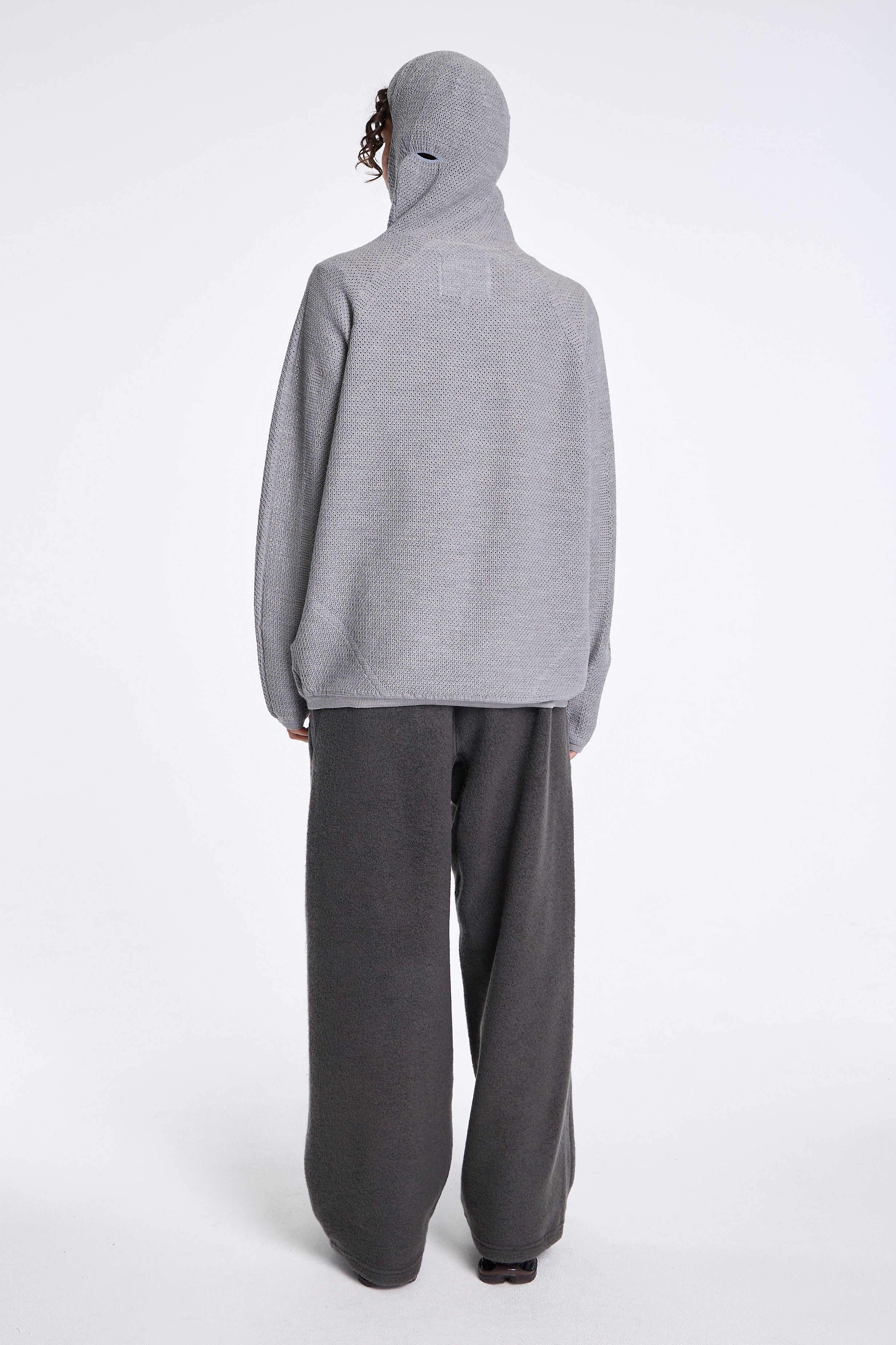 Wool Fleece Joggers Dark Lava