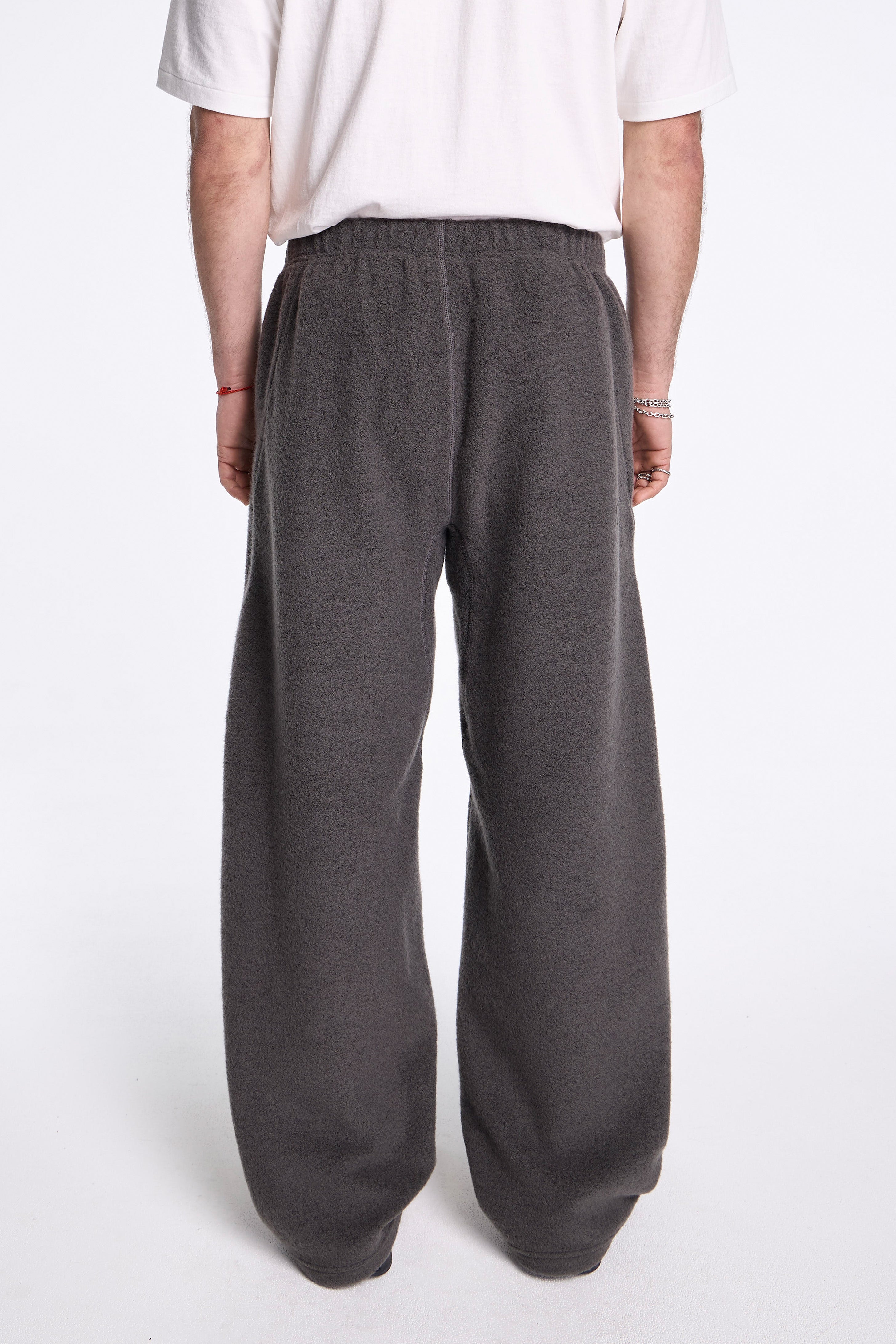 Wool Fleece Joggers Dark Lava