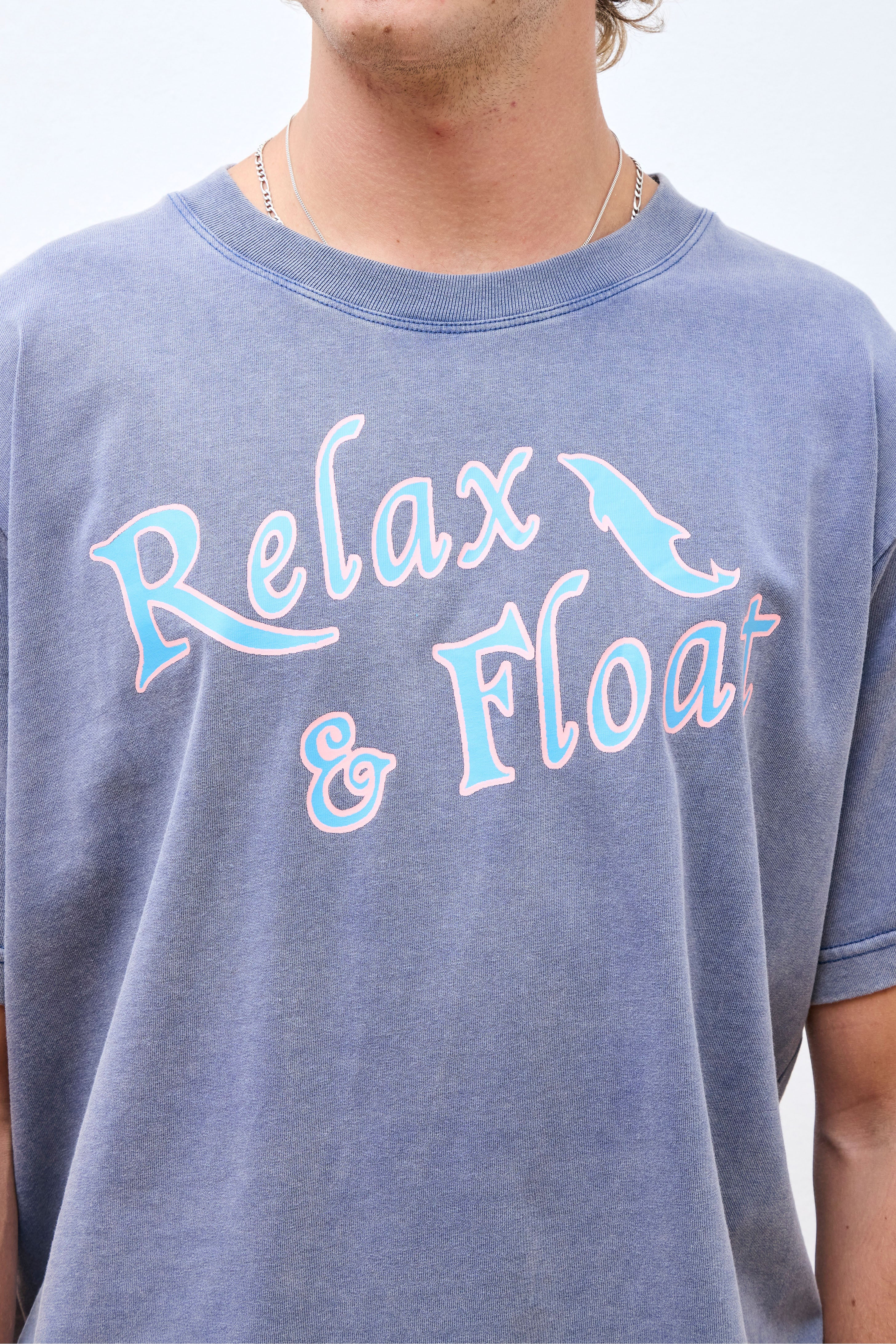 Relax & Float SS Tee Indigo