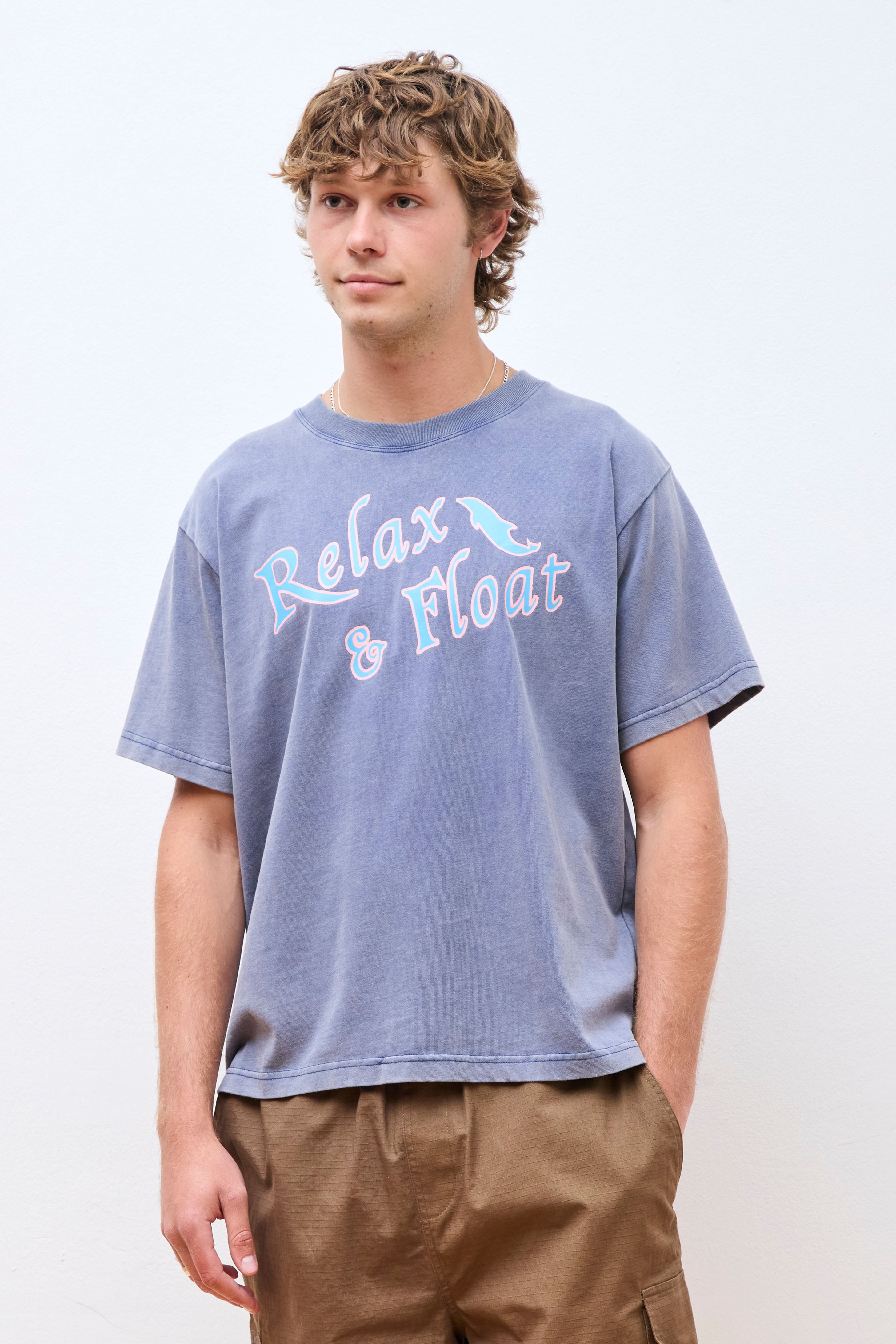 Relax & Float SS Tee Indigo