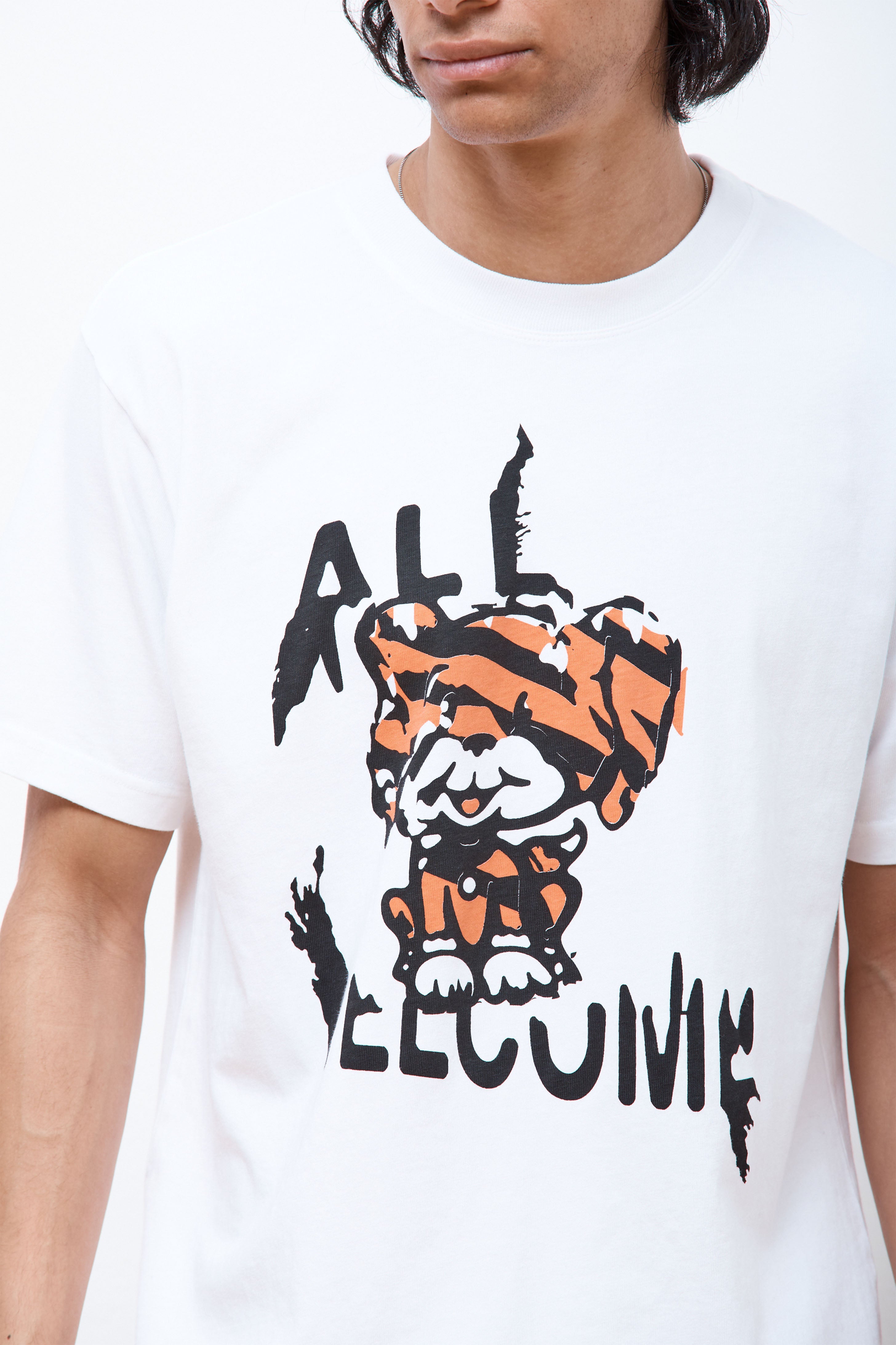 All Welcome Dog SS Tee White