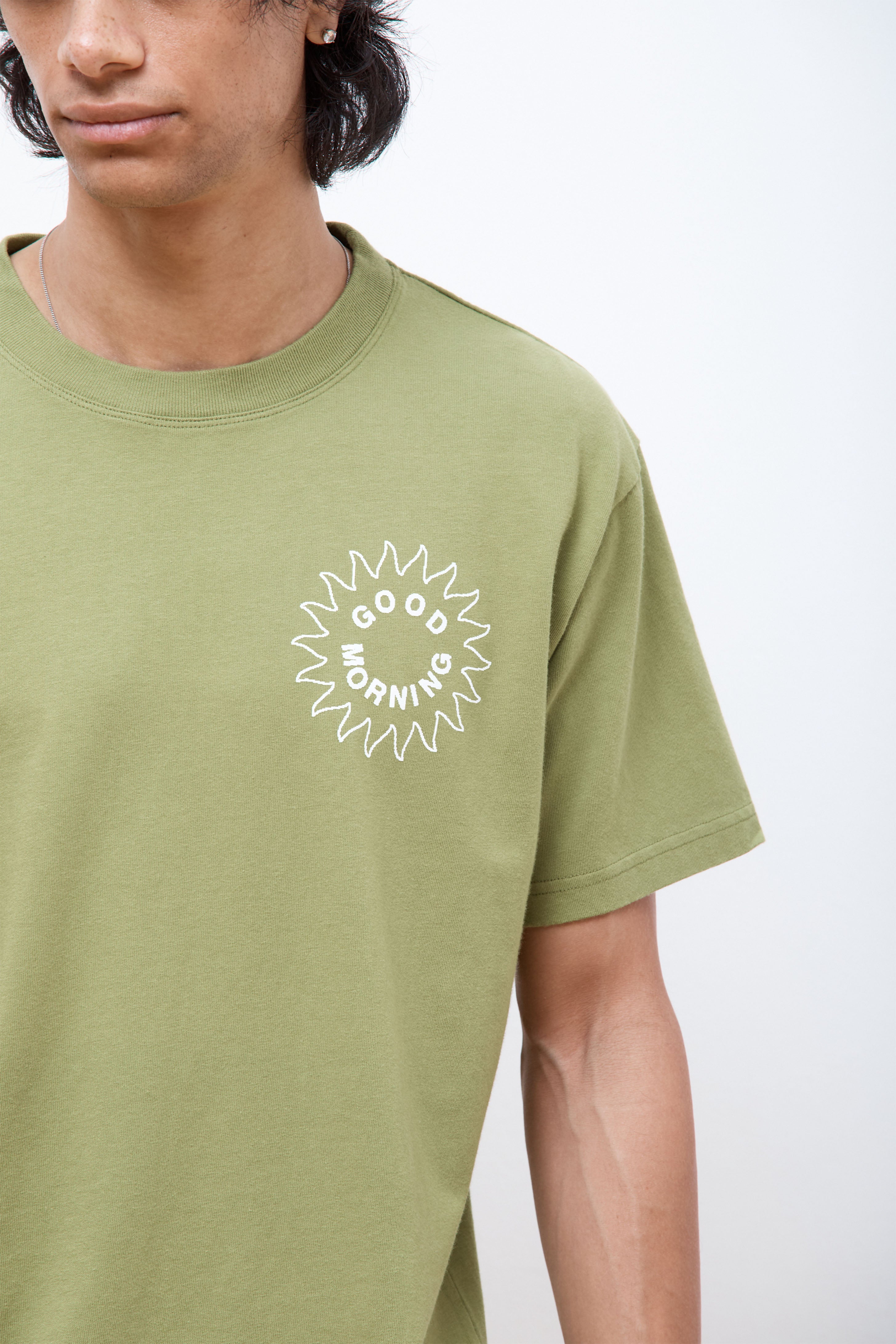 Sun Logo SS Tee Herbal