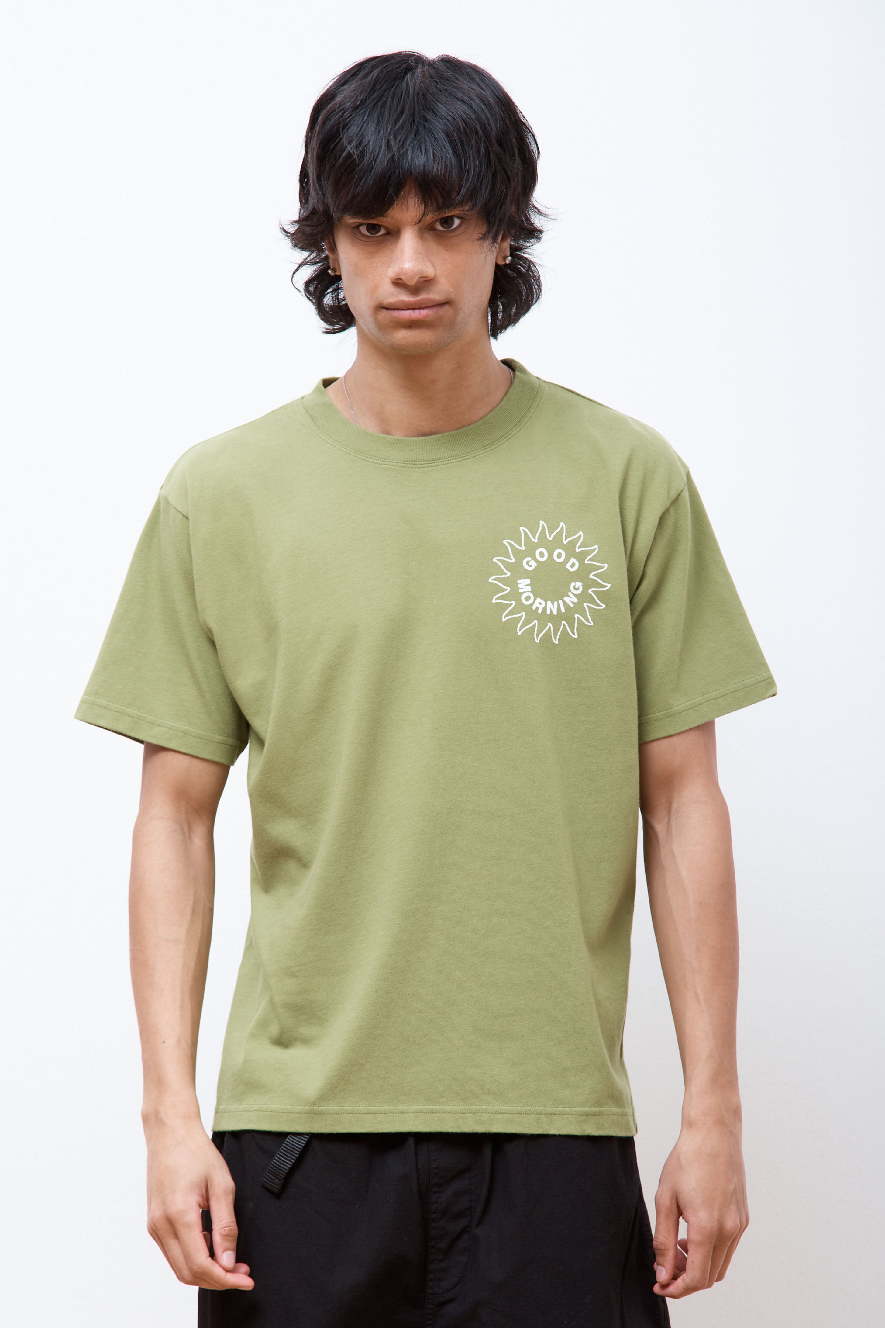 Sun Logo SS Tee Herbal