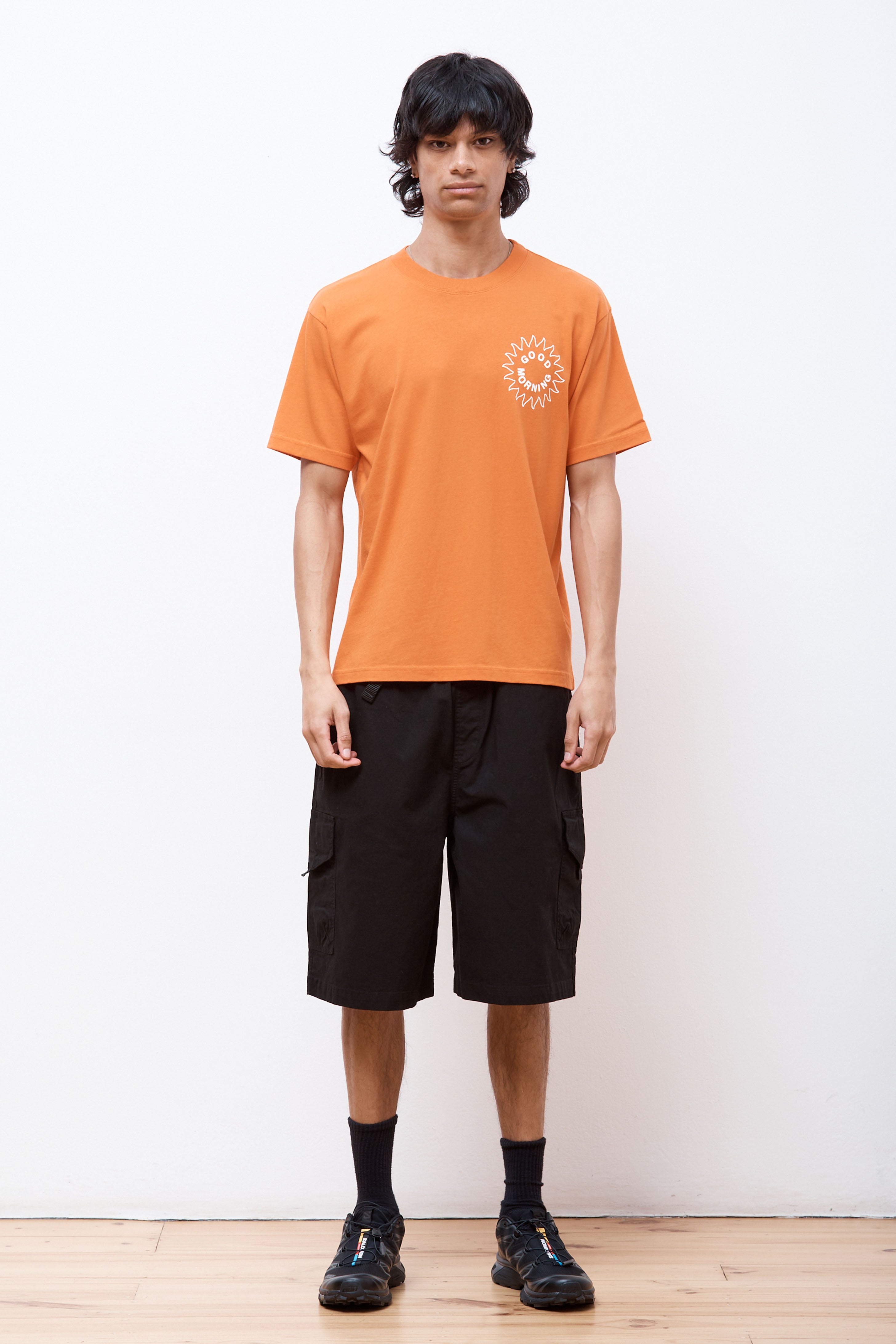 Sun Logo SS Tee Brick