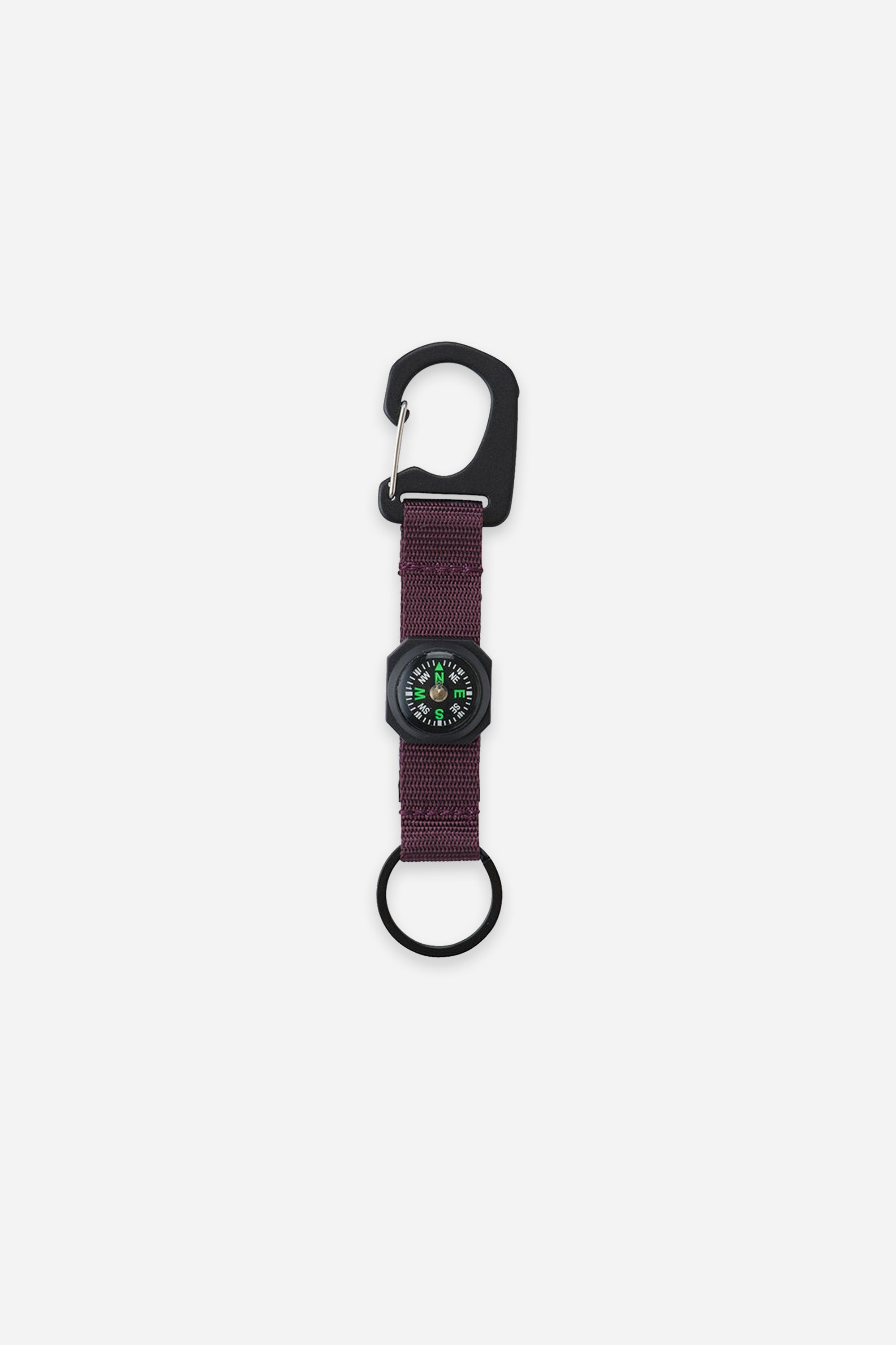 Compass Keyring Purple