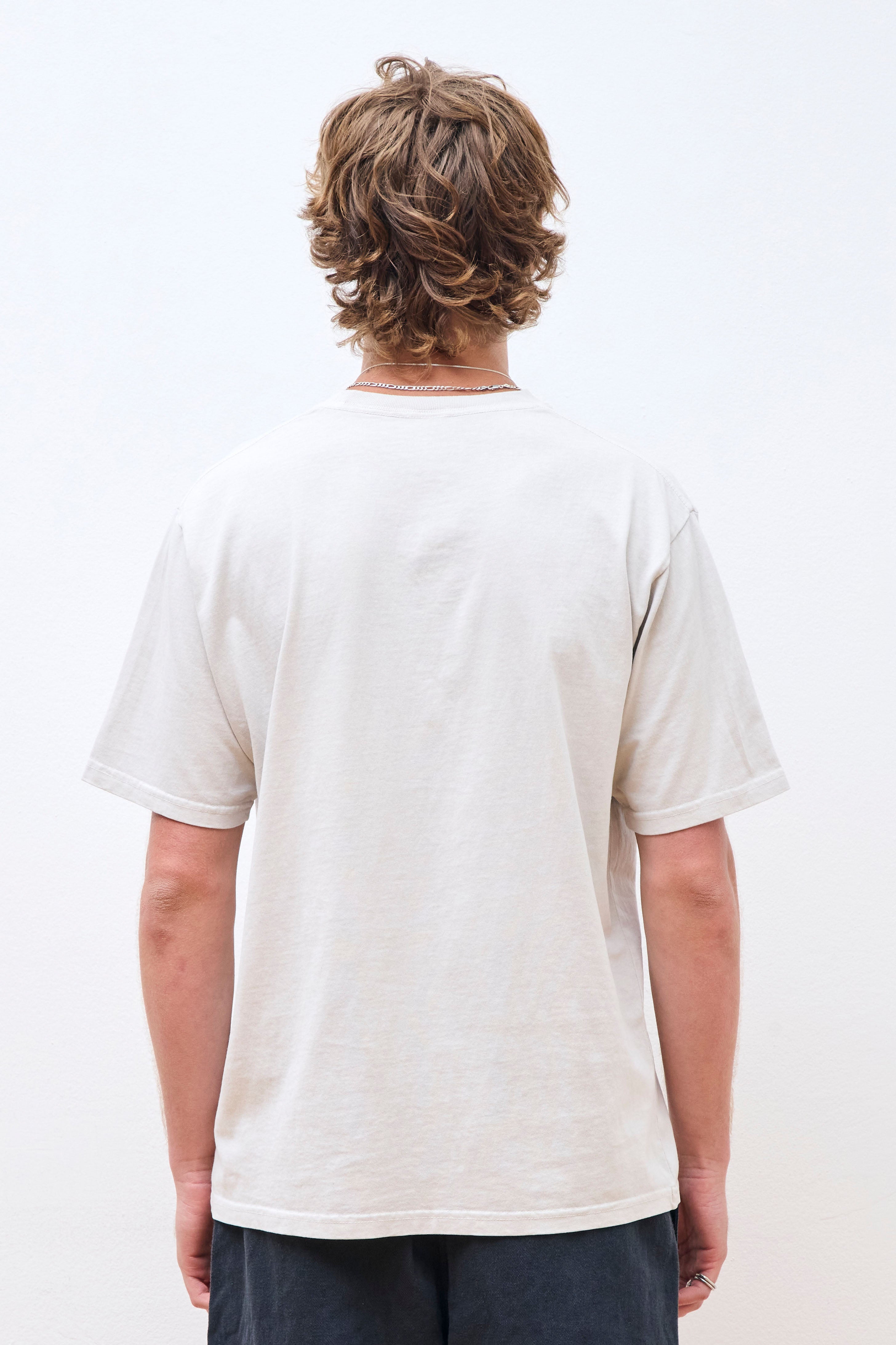 Healthknit S/S Pocket Tee Natural