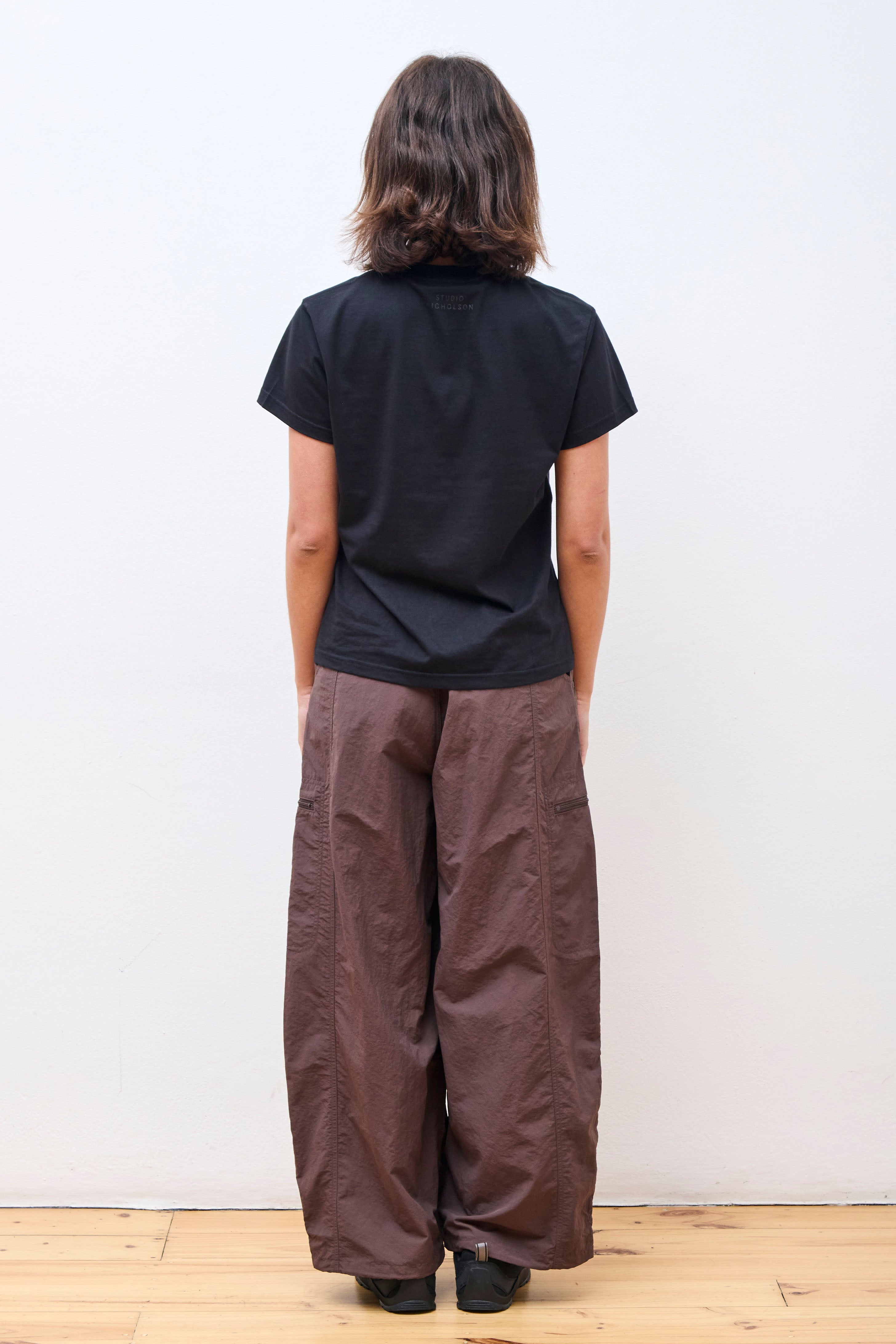 Loose Balloon Pant Deep Brown