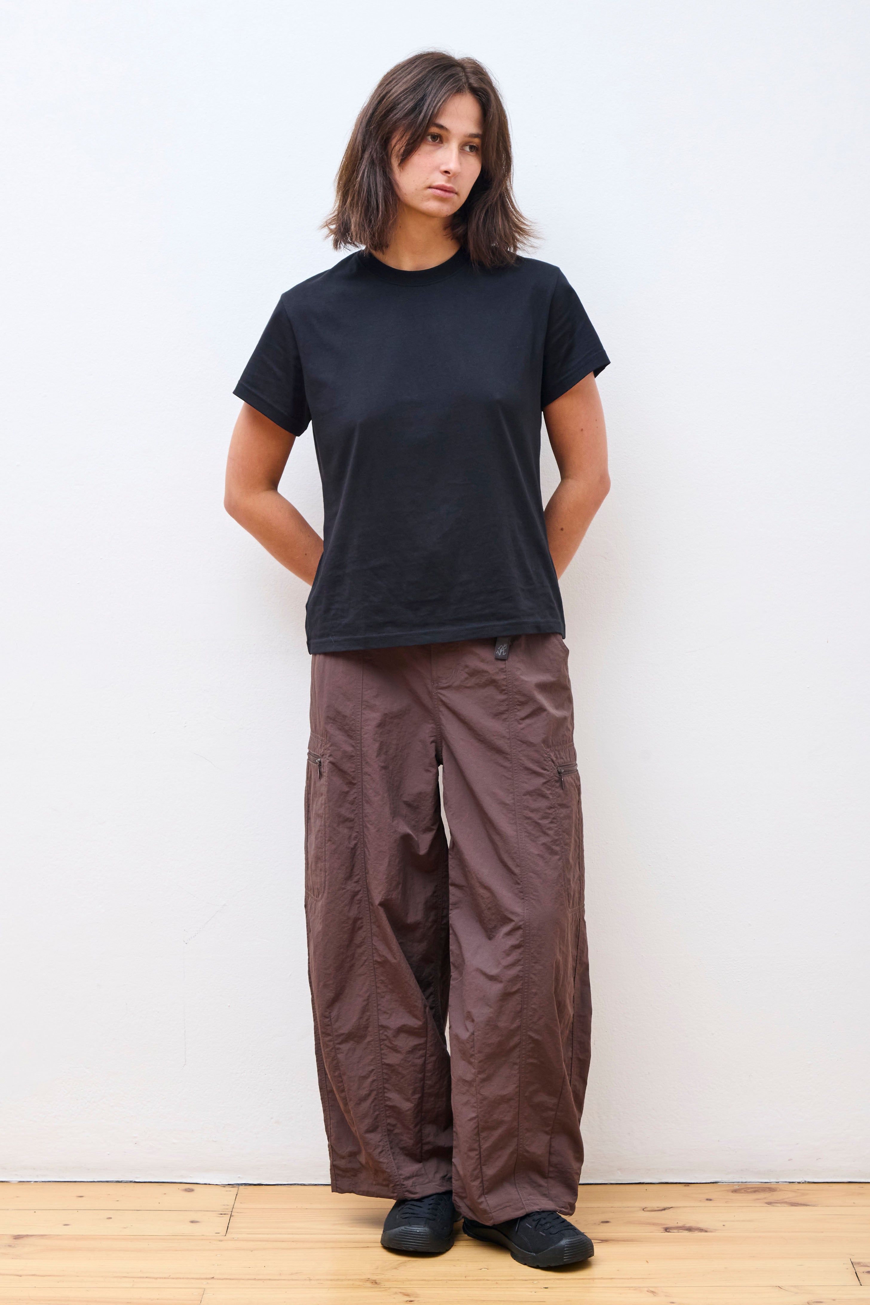 Loose Balloon Pant Deep Brown