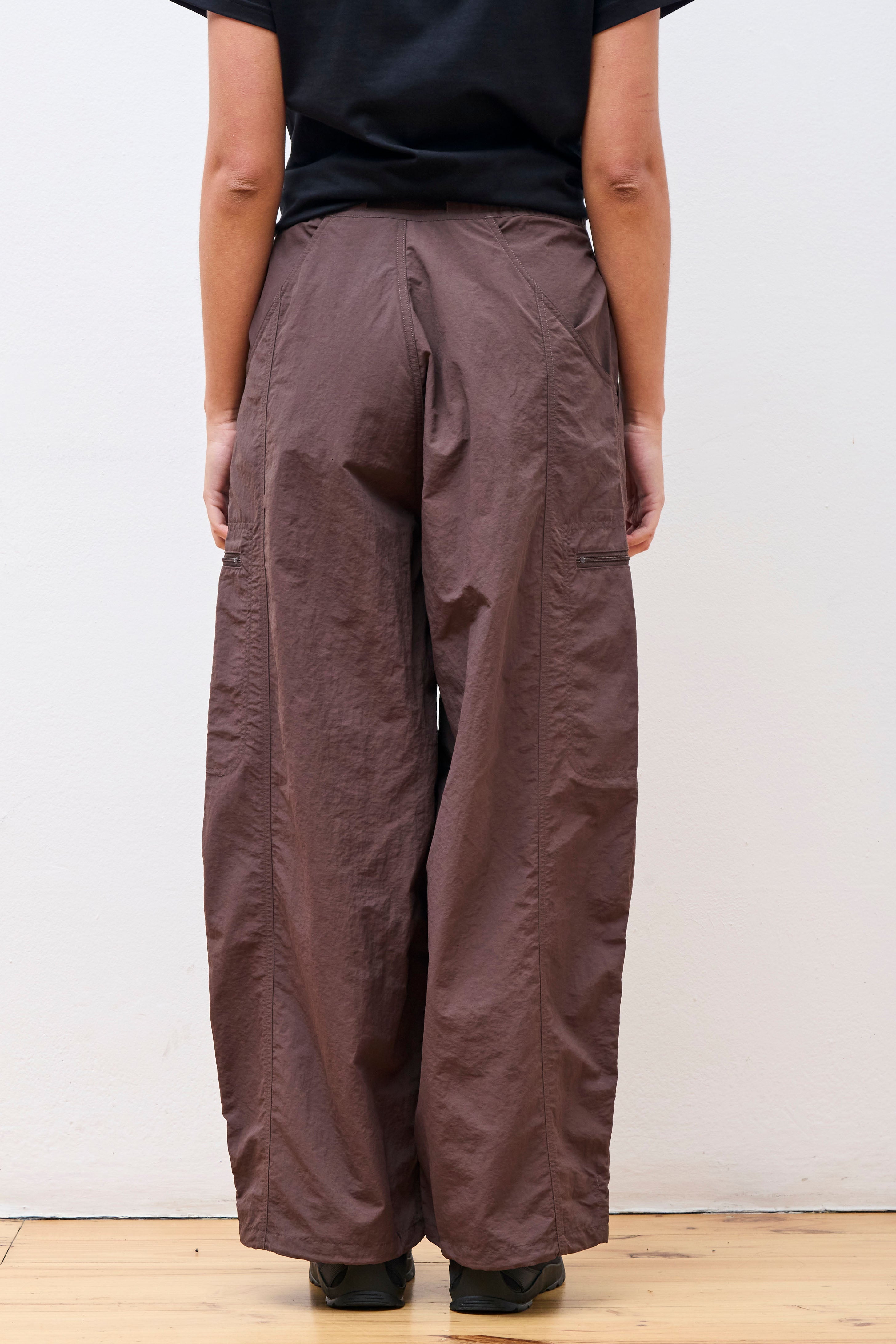 Loose Balloon Pant Deep Brown