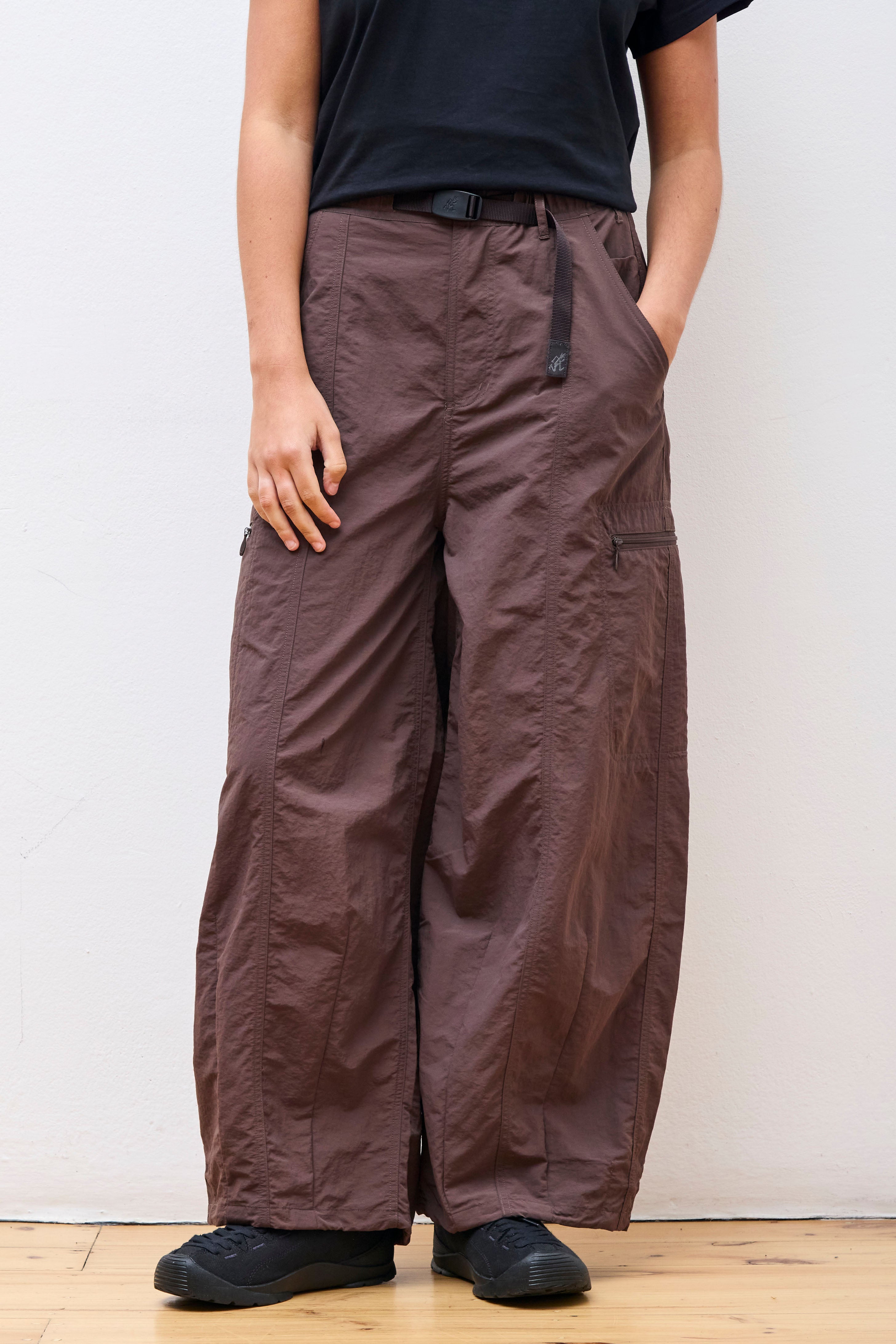 Loose Balloon Pant Deep Brown