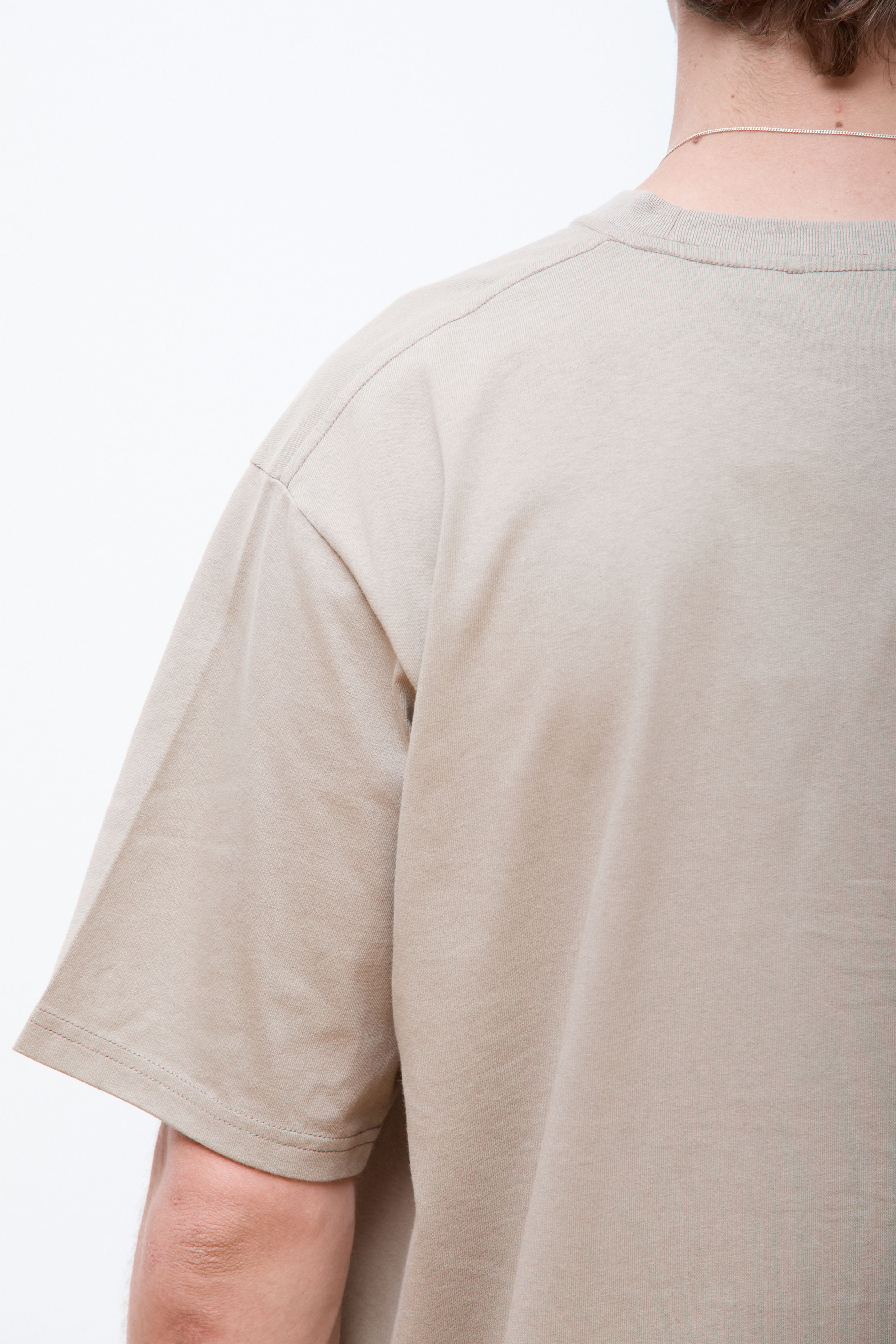 One Point Tee Smoky Sand