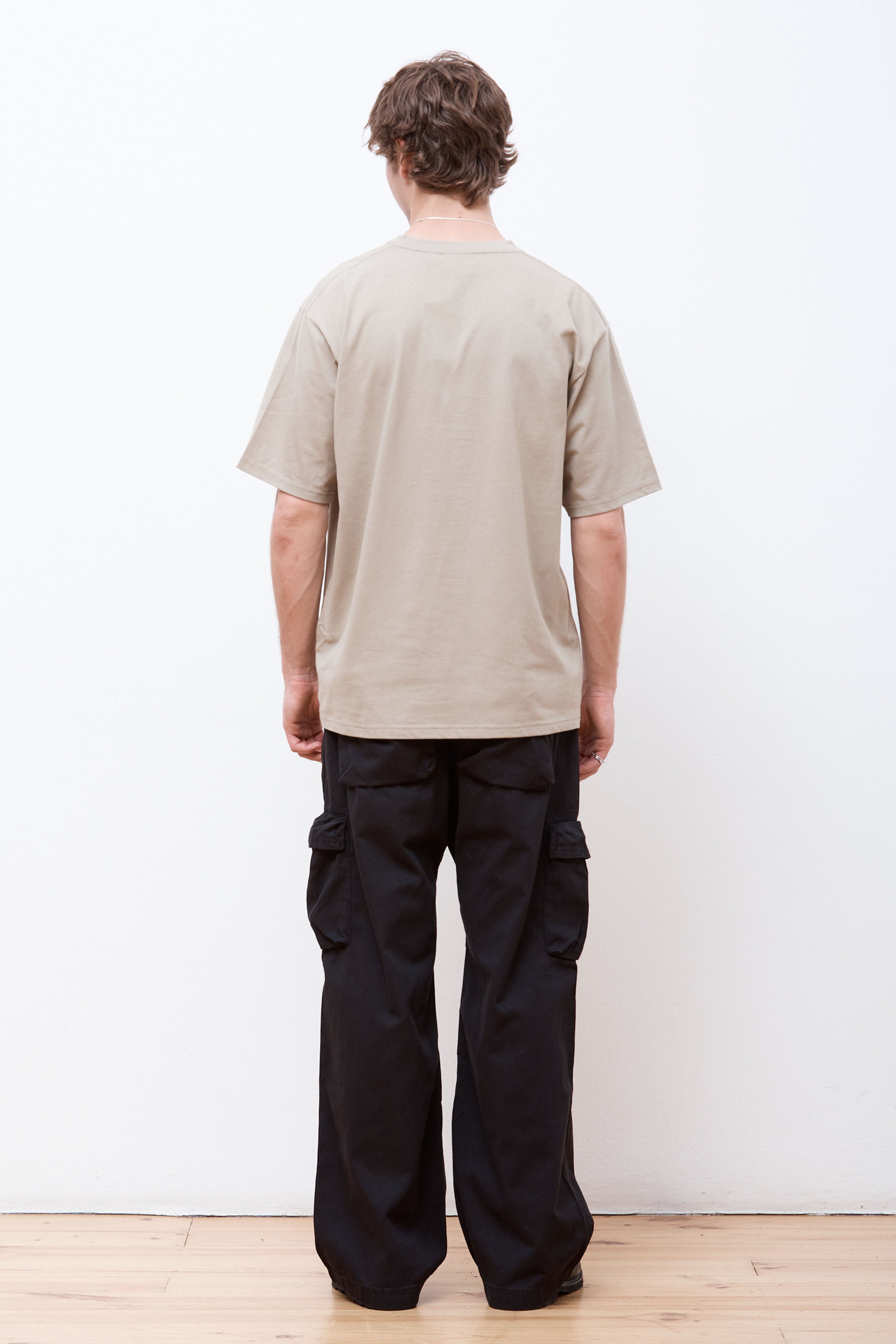 One Point Tee Smoky Sand