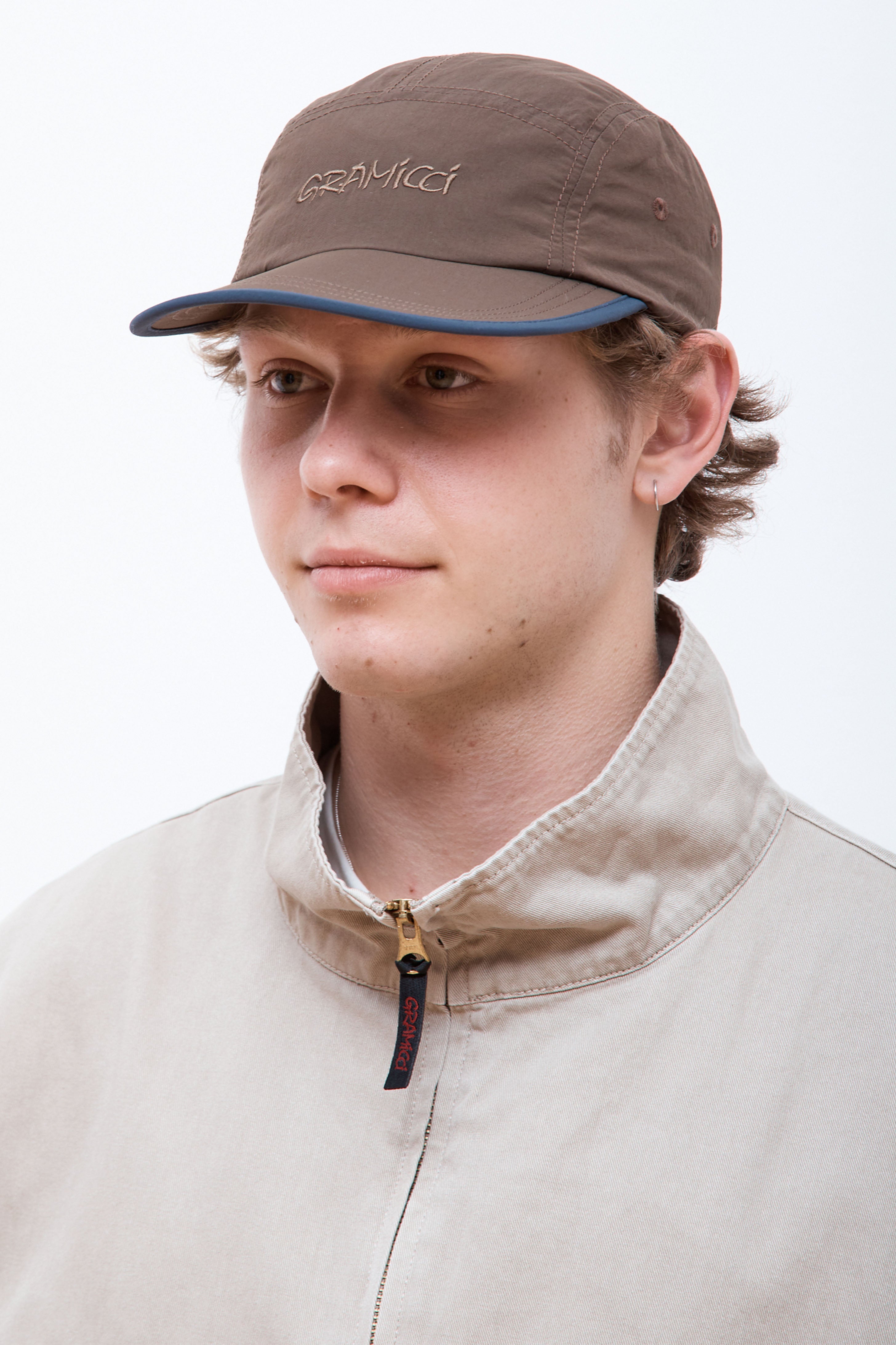 Nylon Gramicci Cap Deep Brown