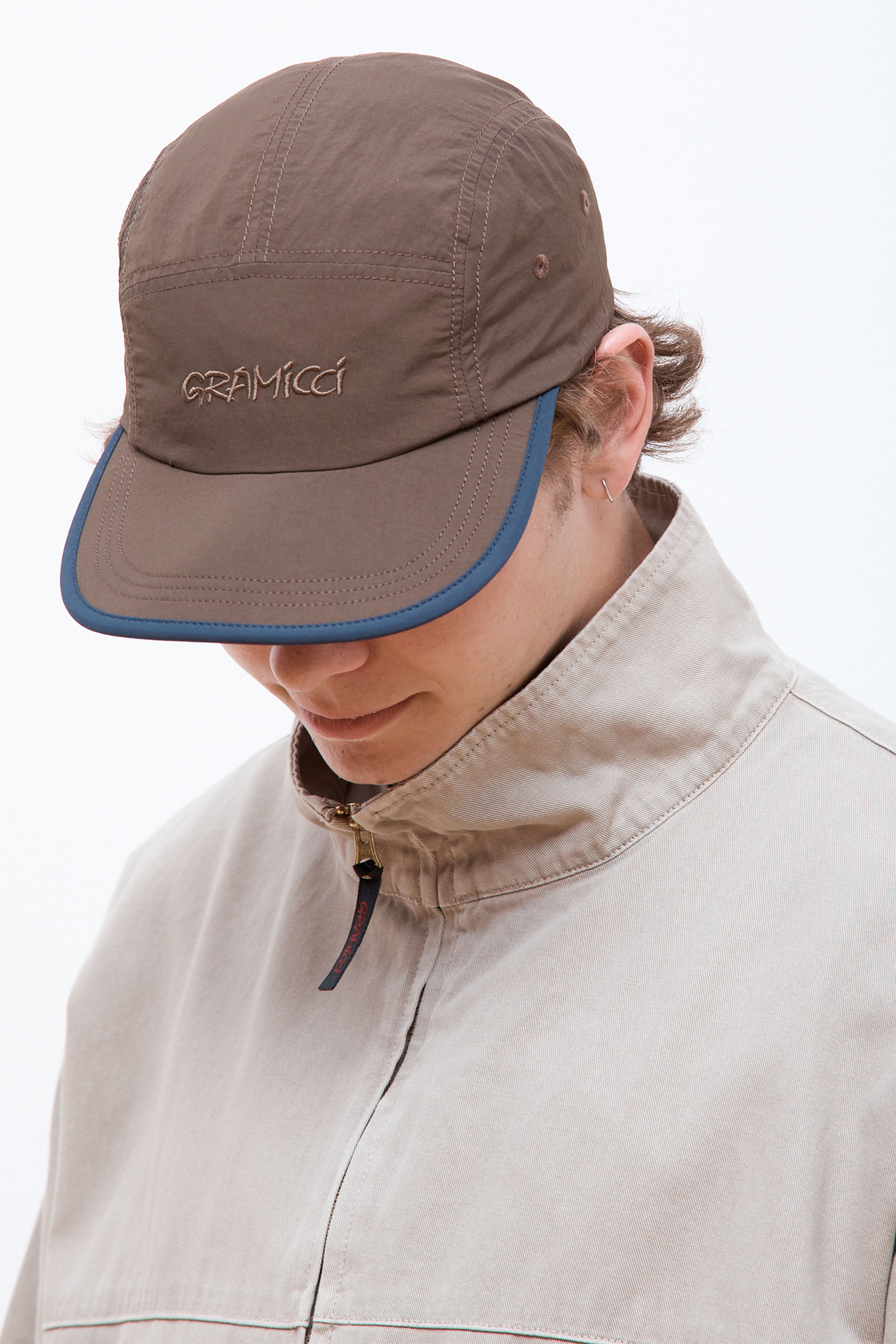 Nylon Gramicci Cap Deep Brown