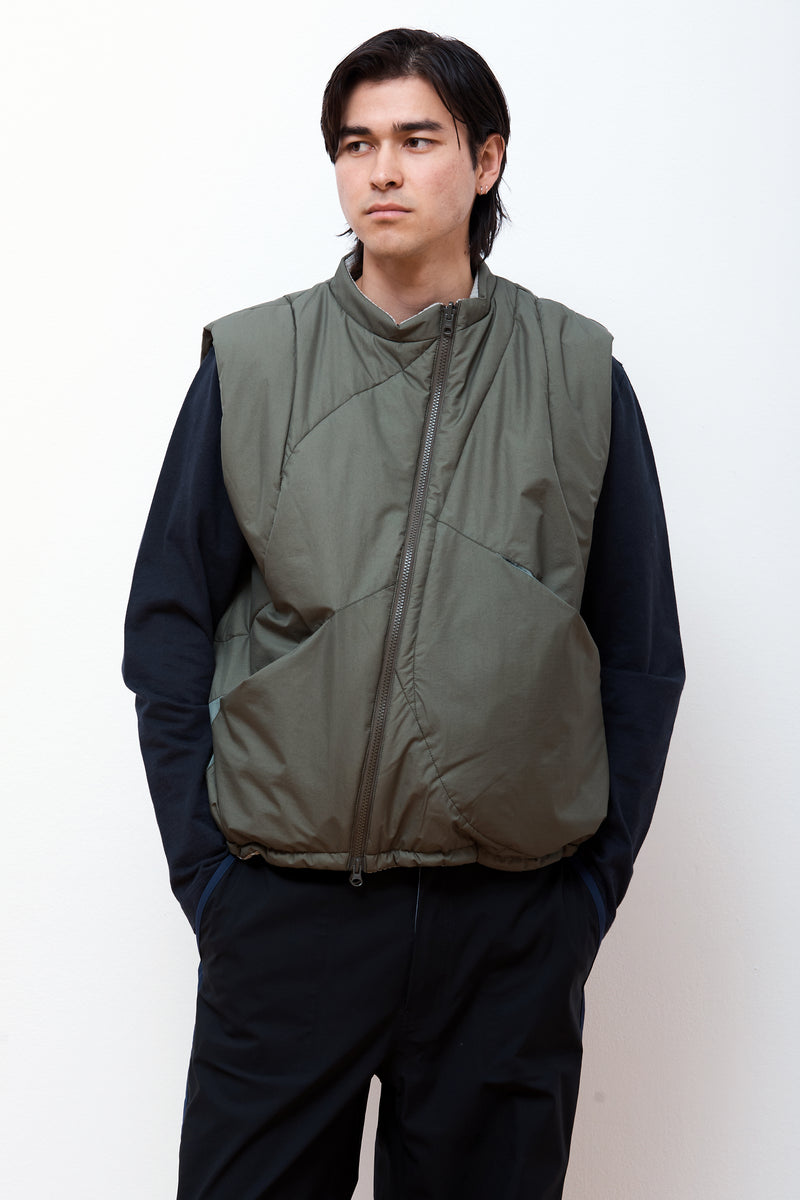 3M Insulated Reversible Vest Green