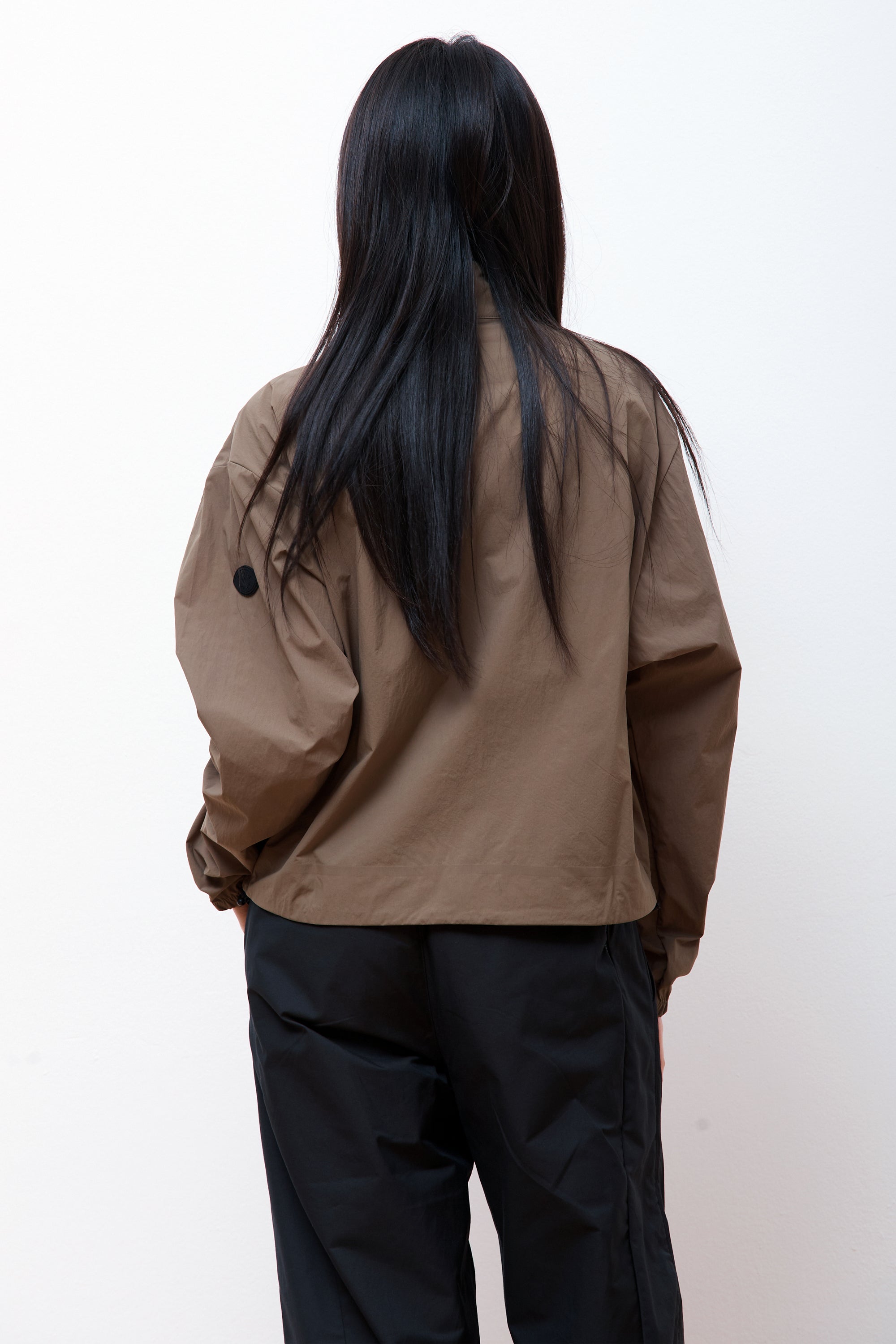 Cropped Recycled Jacket Vetiver