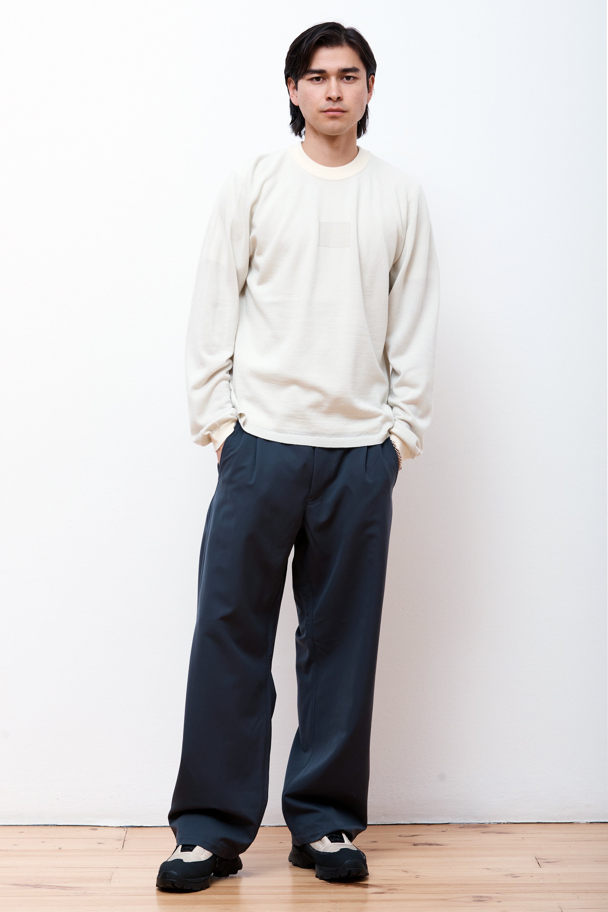 Wool Wind Shell Pant Mineral