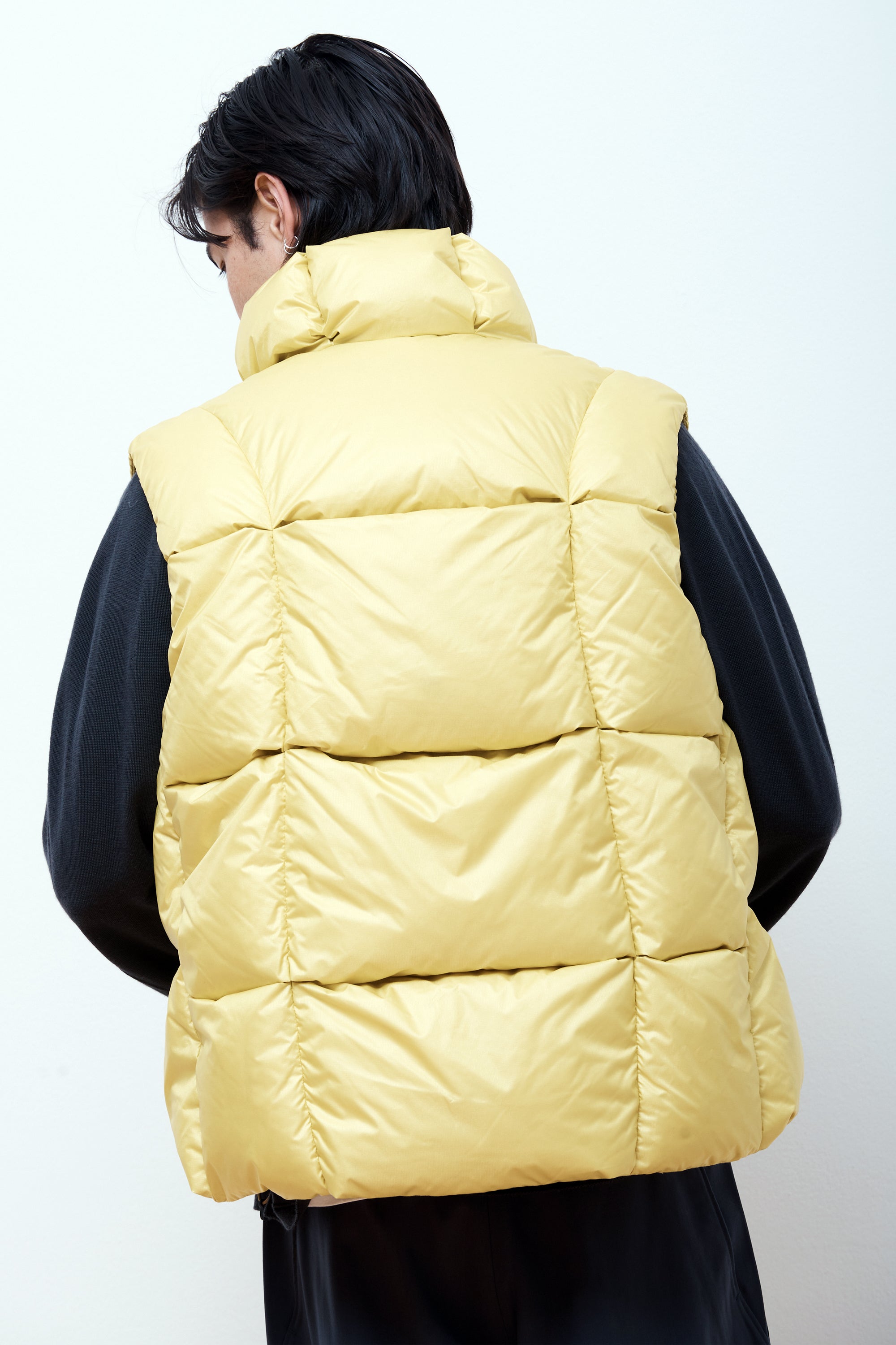 3D Down Vest Sulfur