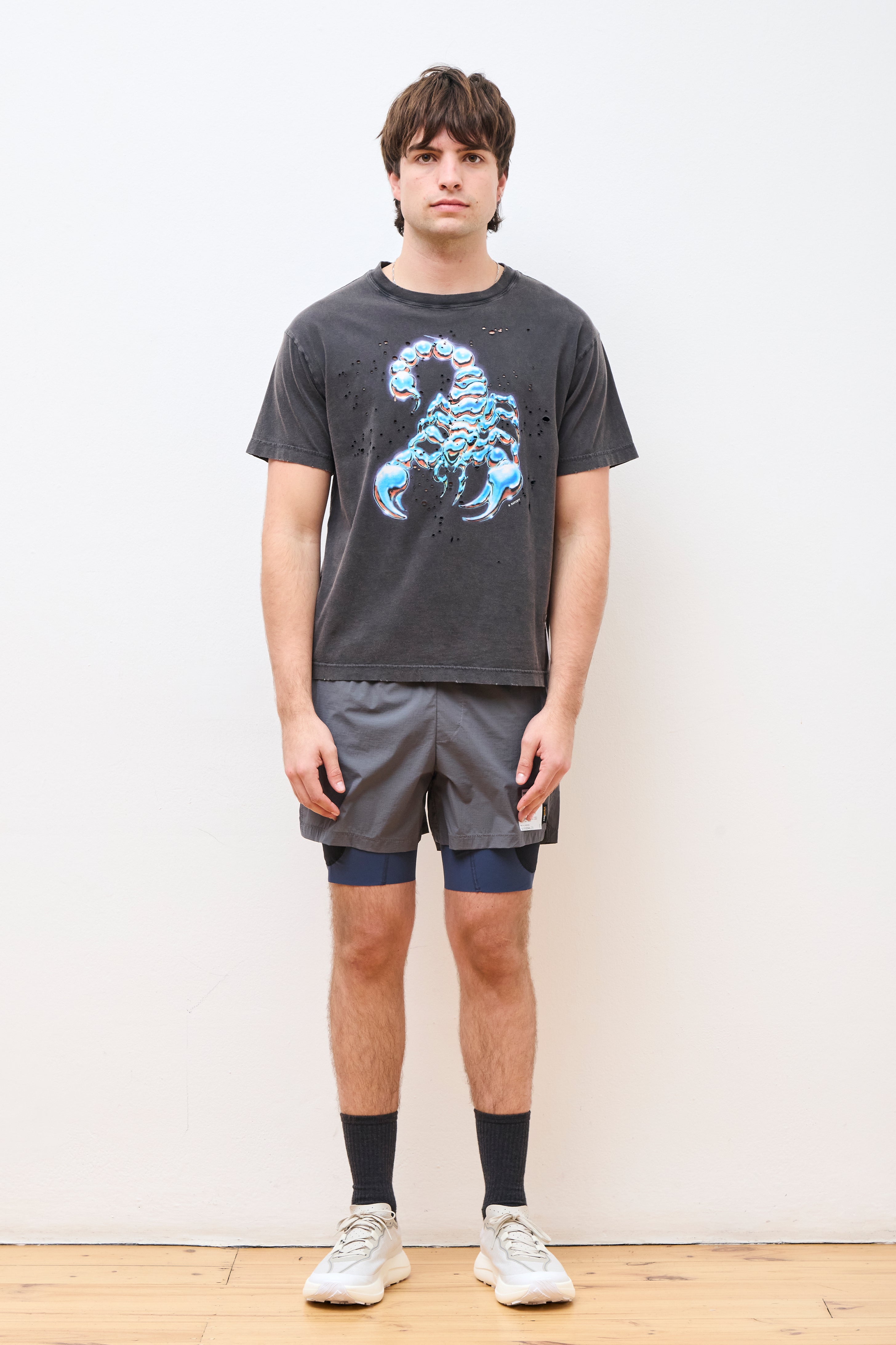 MothTech T-Shirt Aged Black