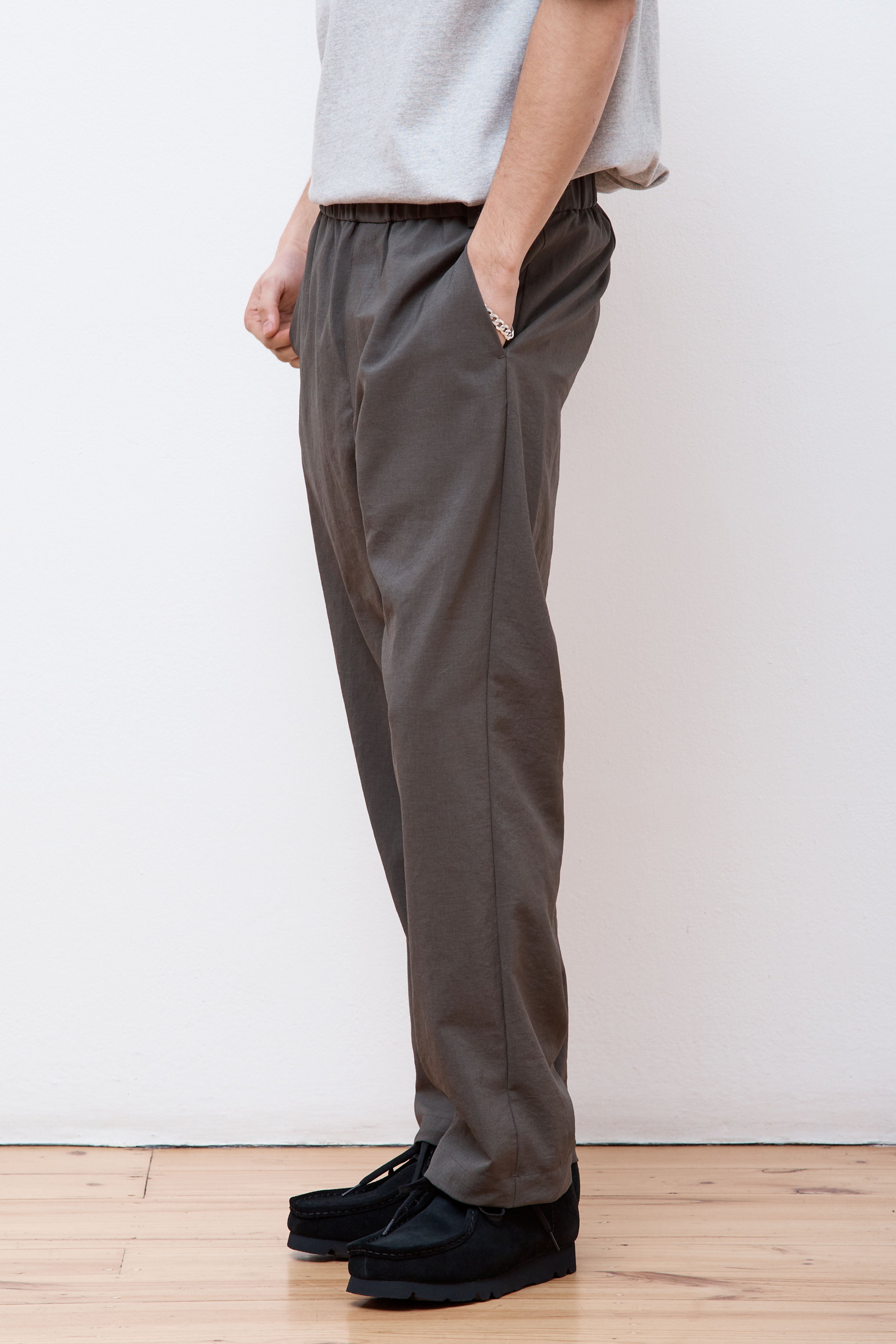 Pe Light Poplin Pant Dark Olive