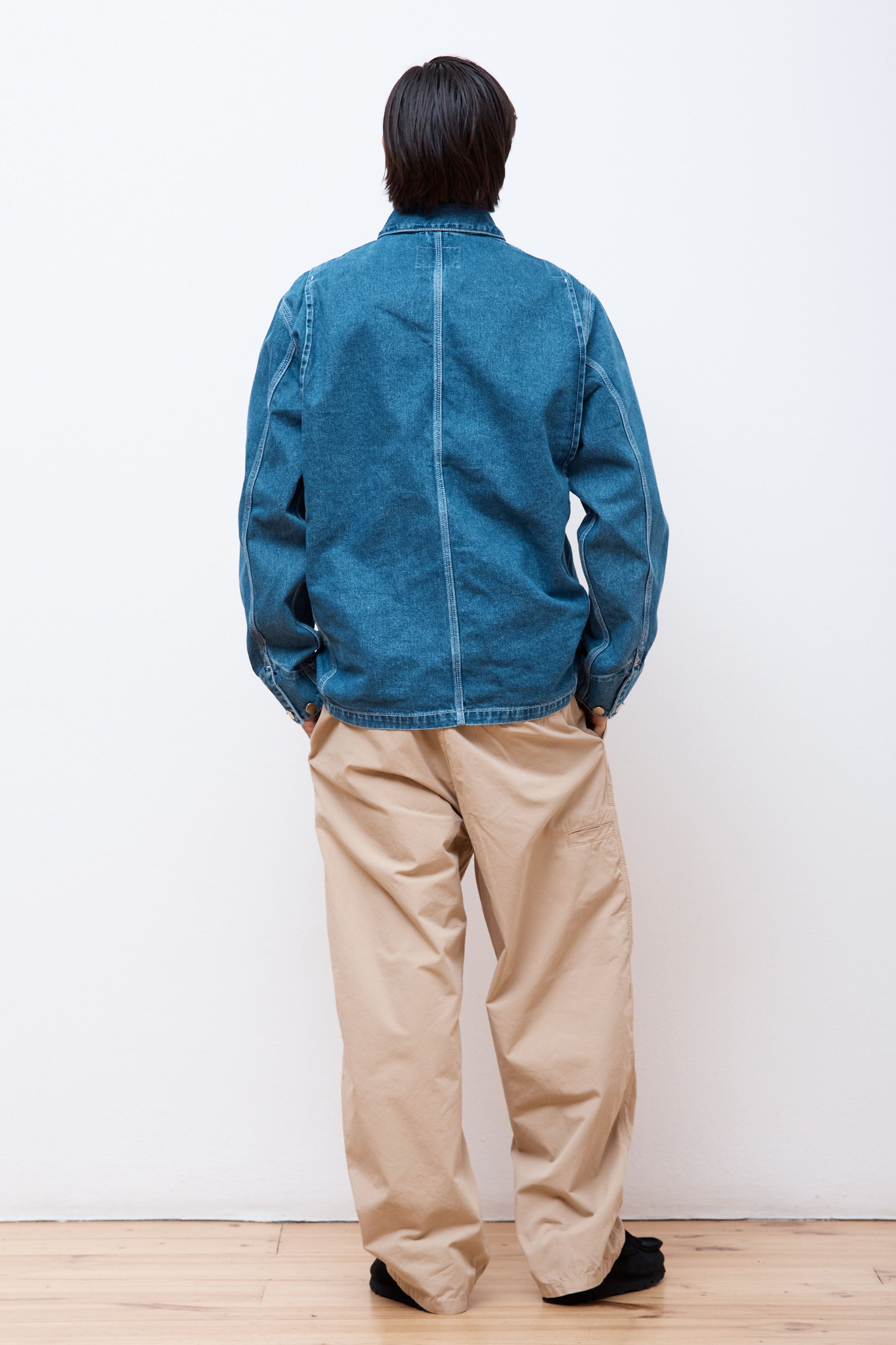 OG Chore Coat Blue Stone Washed