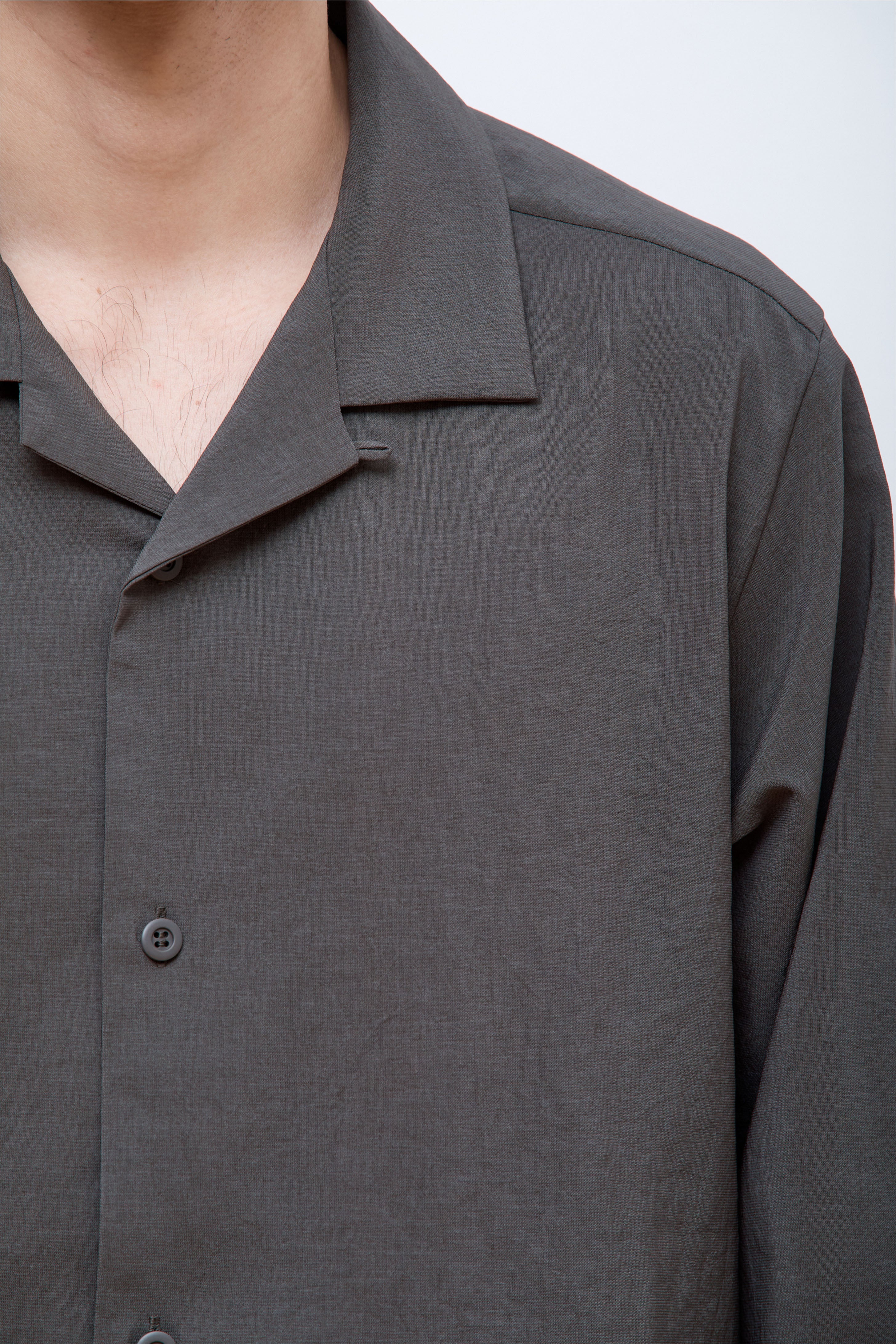 Pe Light Poplin Shirt Dark Olive